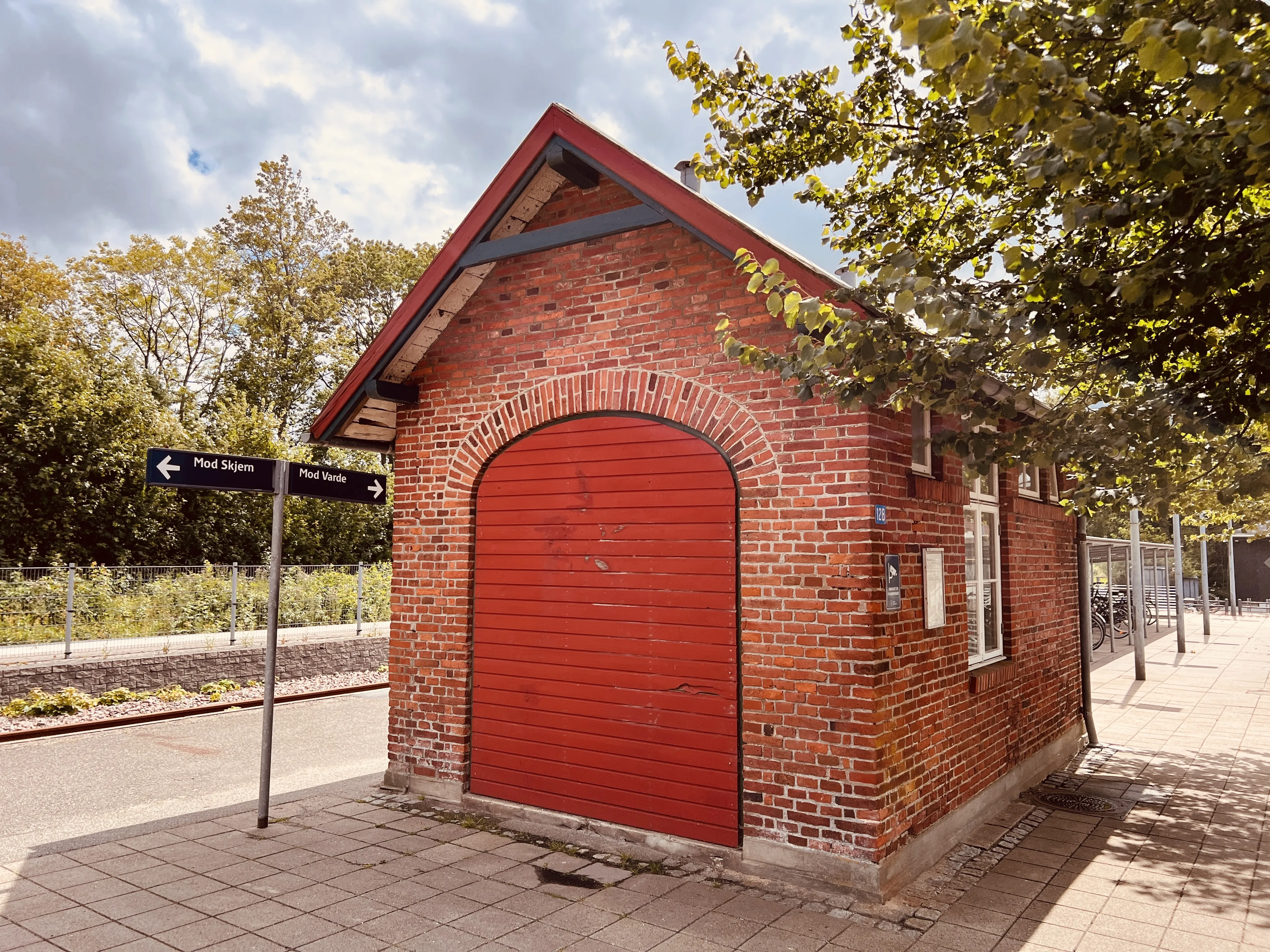 Billede af Ølgod Stations retirade. Billede af Ølgod Stations retirade.