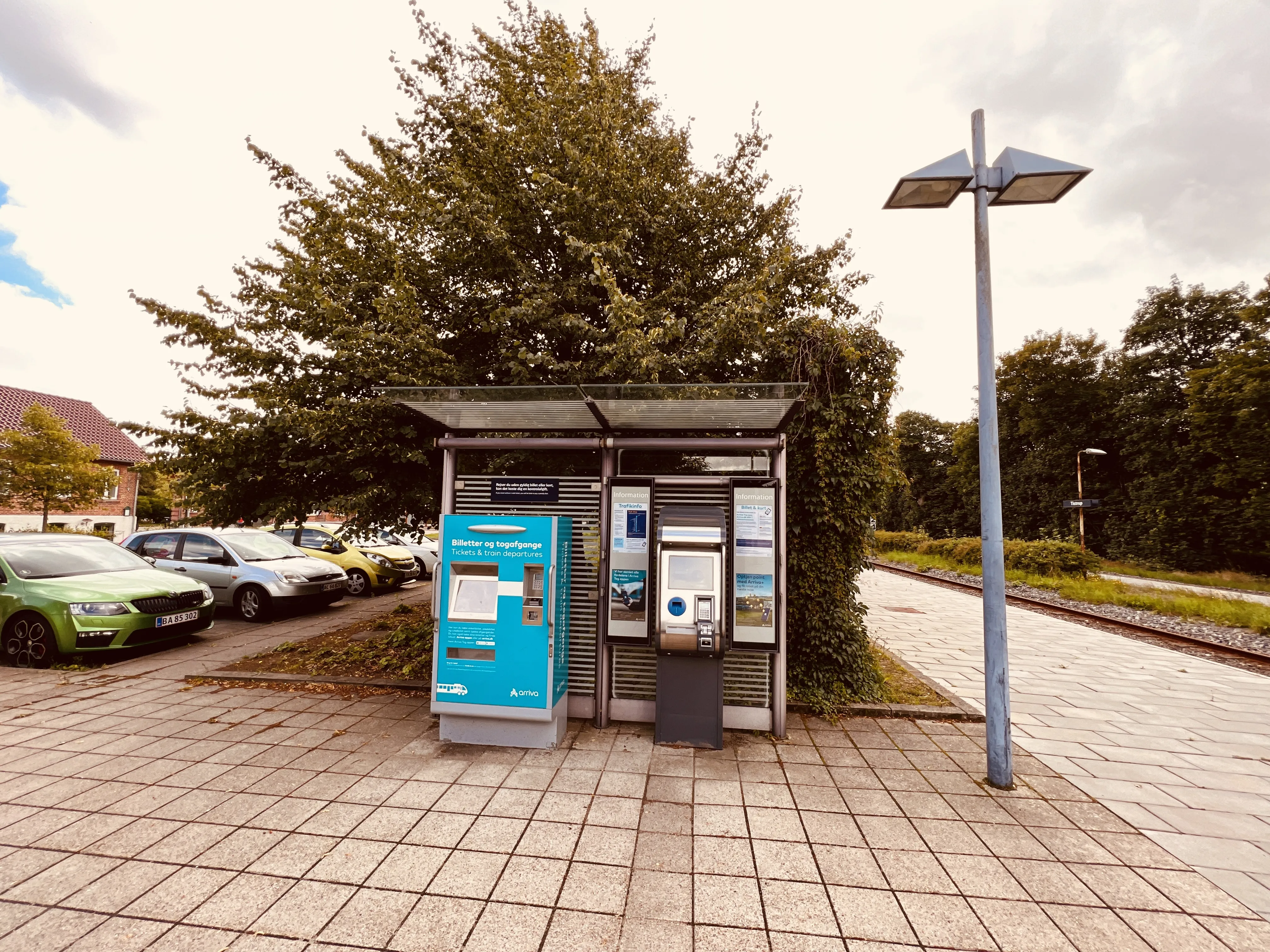 Billede af Tistrup Station - Station er nedrevet, men Tistrup Station har ligget her. Billede af Tistrup Station - Station er nedrevet, men Tistrup Station har ligget her.