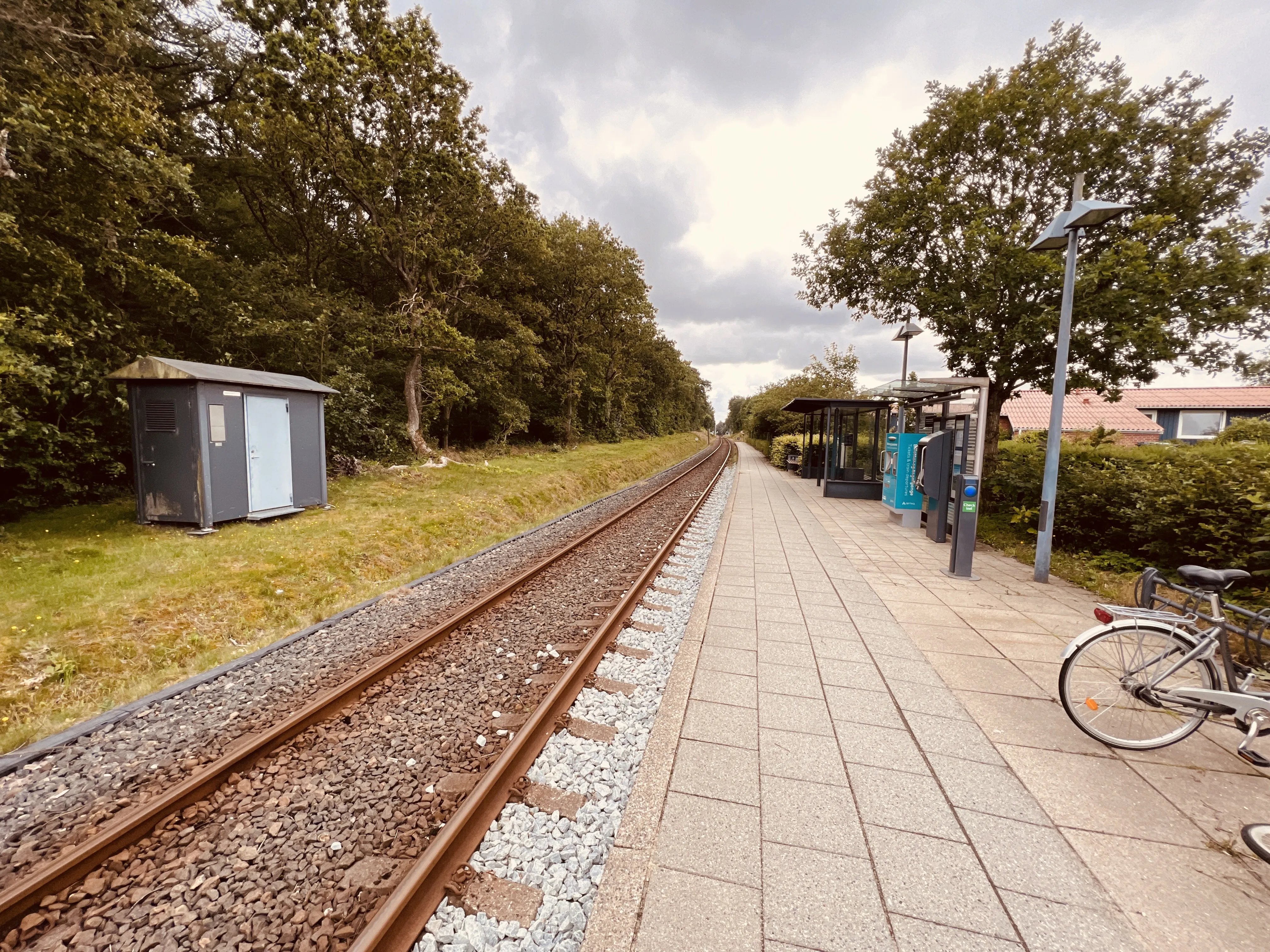 Billede af Varde Nord Trinbræt. Billede af Varde Nord Trinbræt.