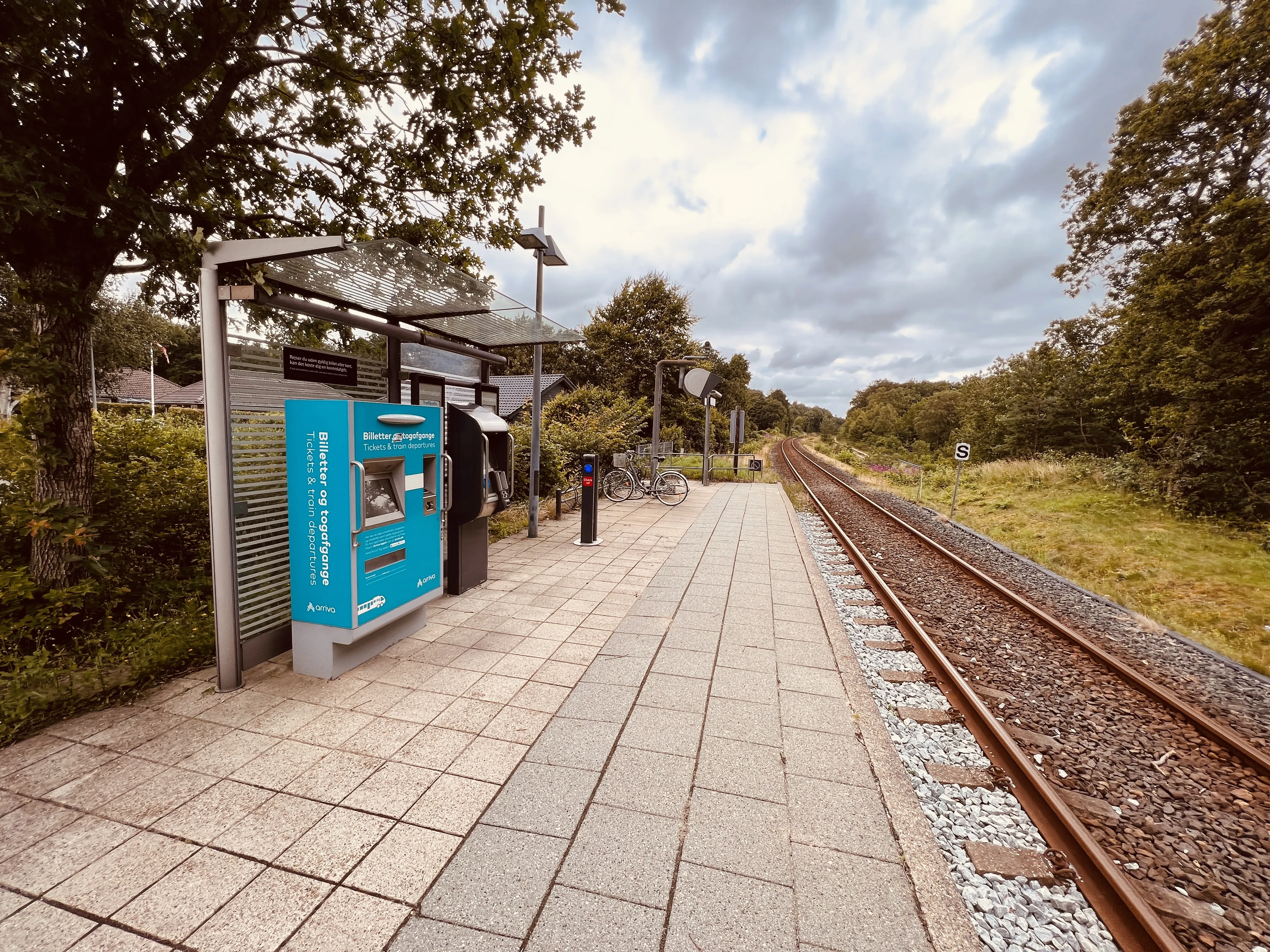 Billede af Varde Nord Trinbræt. Billede af Varde Nord Trinbræt.