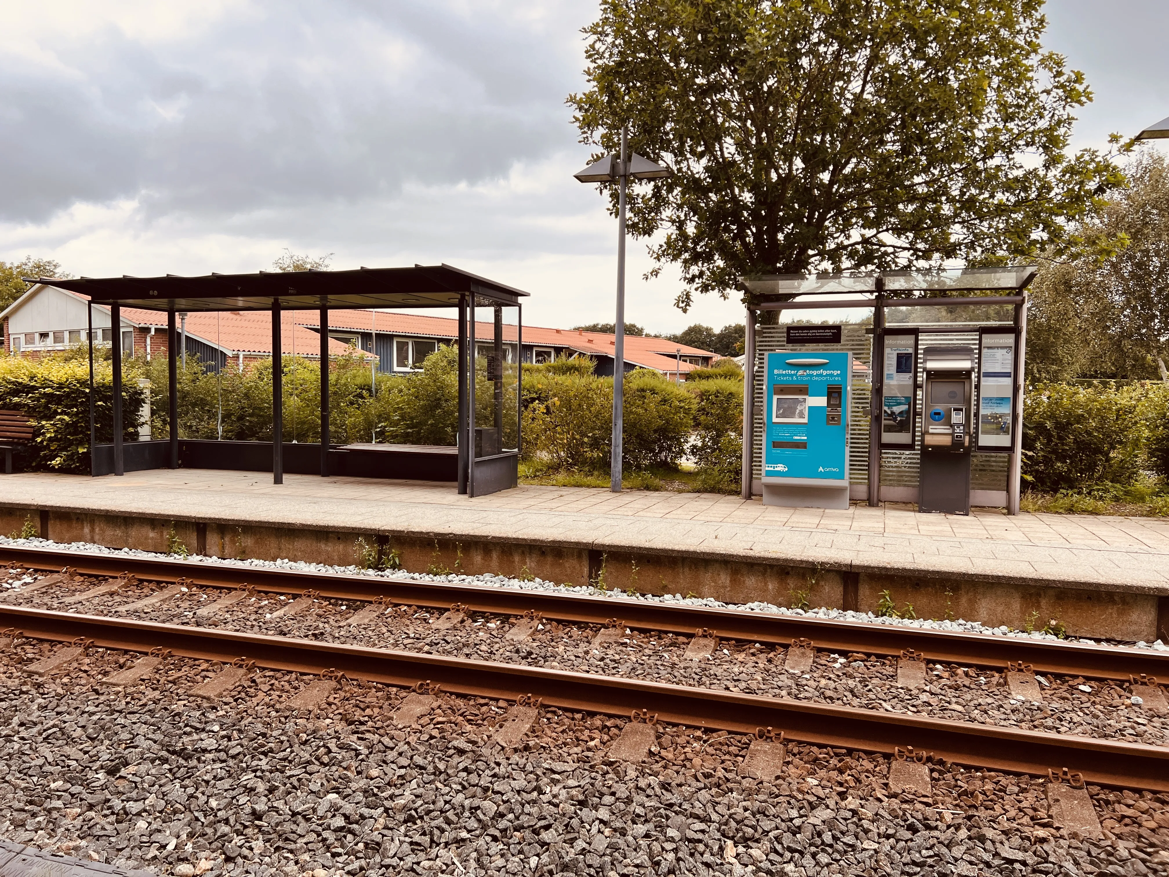 Billede af Varde Nord Trinbræt. Billede af Varde Nord Trinbræt.