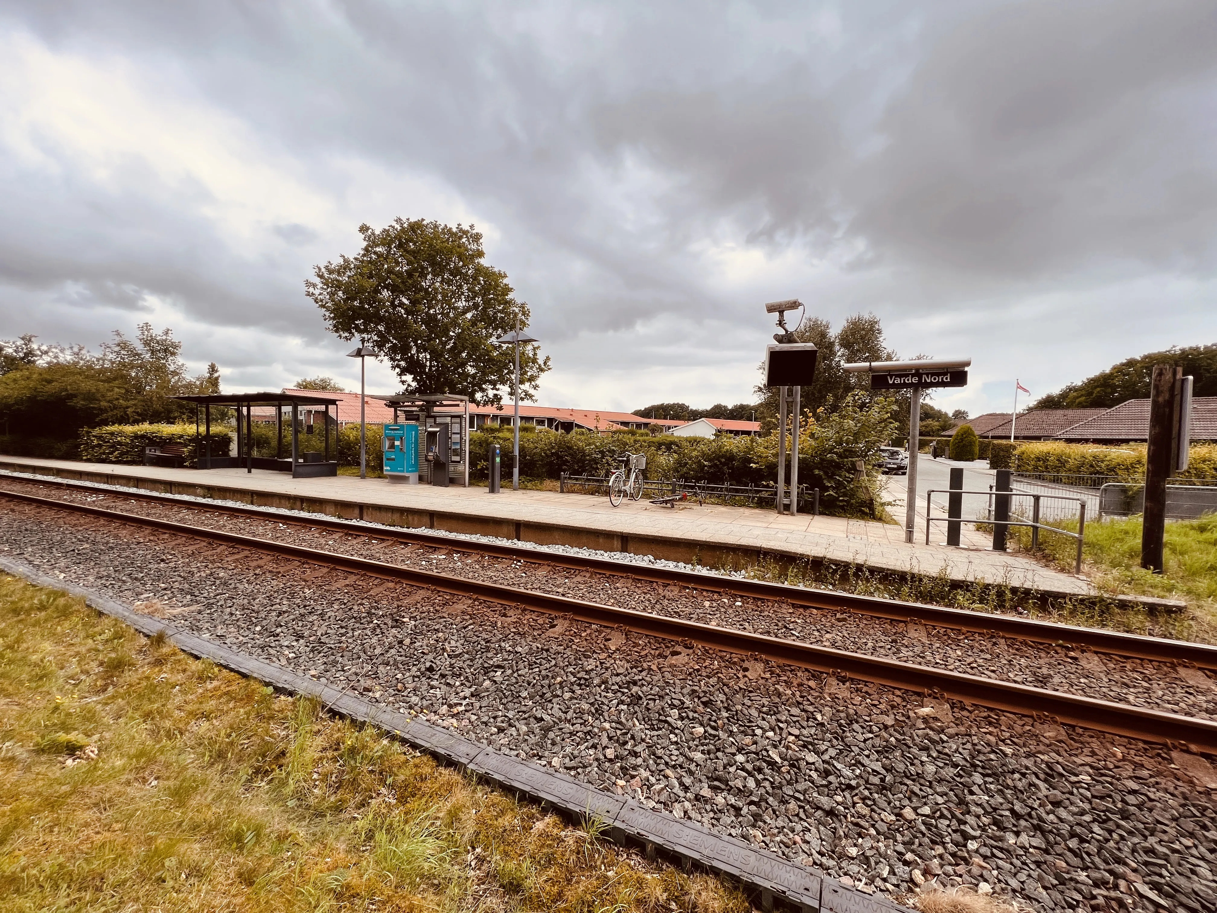 Billede af Varde Nord Trinbræt. Billede af Varde Nord Trinbræt.
