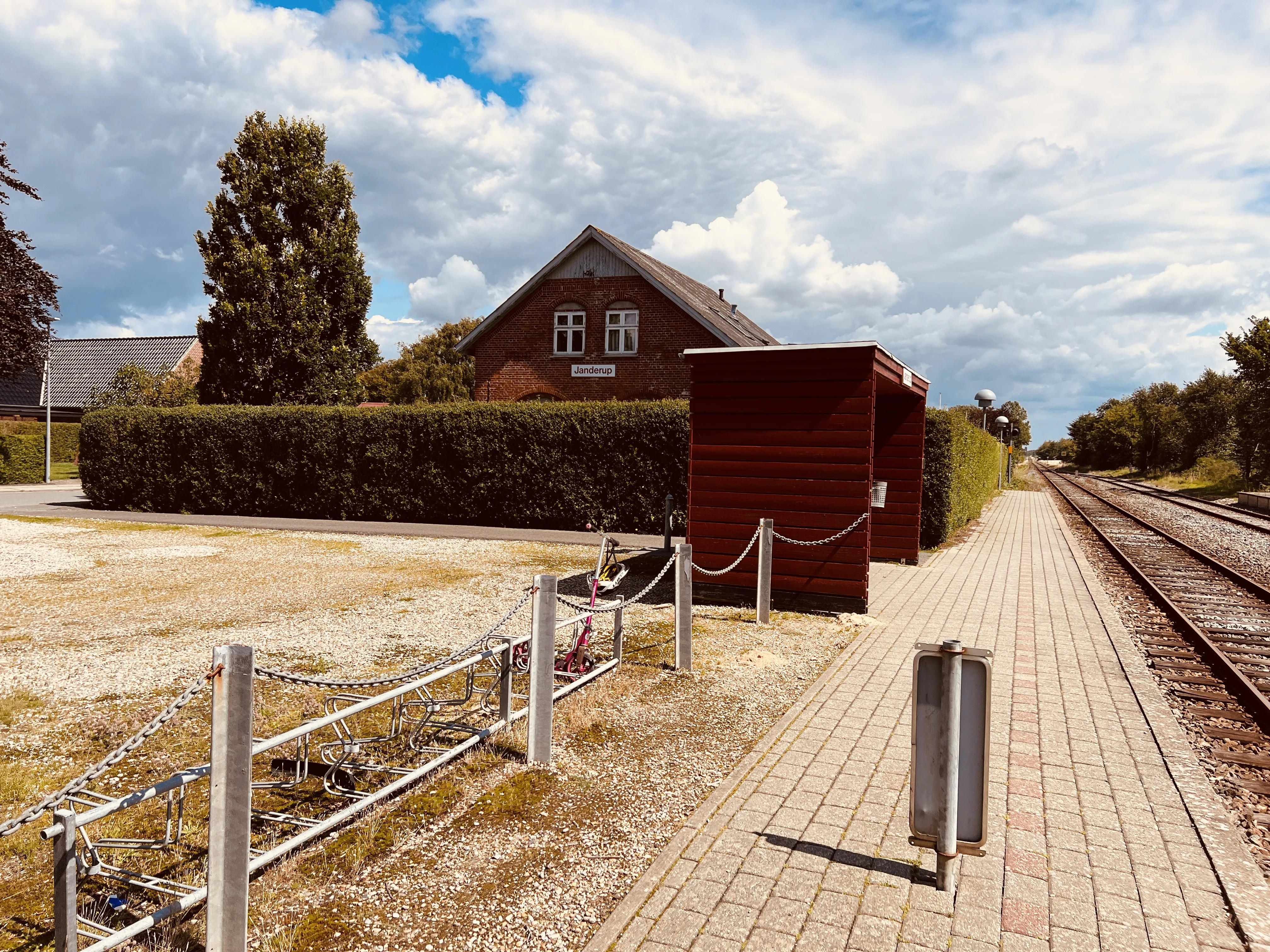 Billede af Janderup Station.