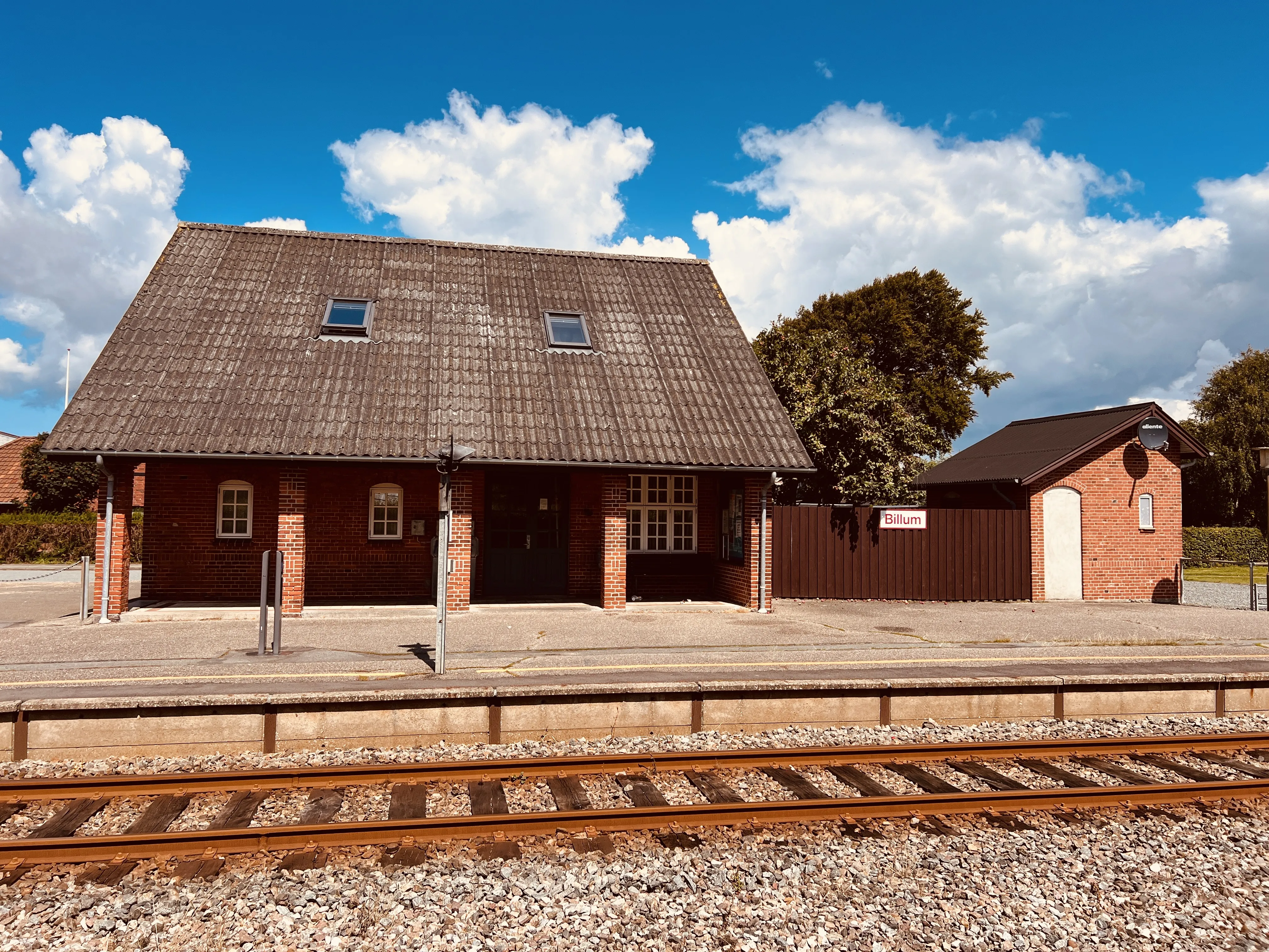 Billede af Billum Station. Billede af Billum Station.