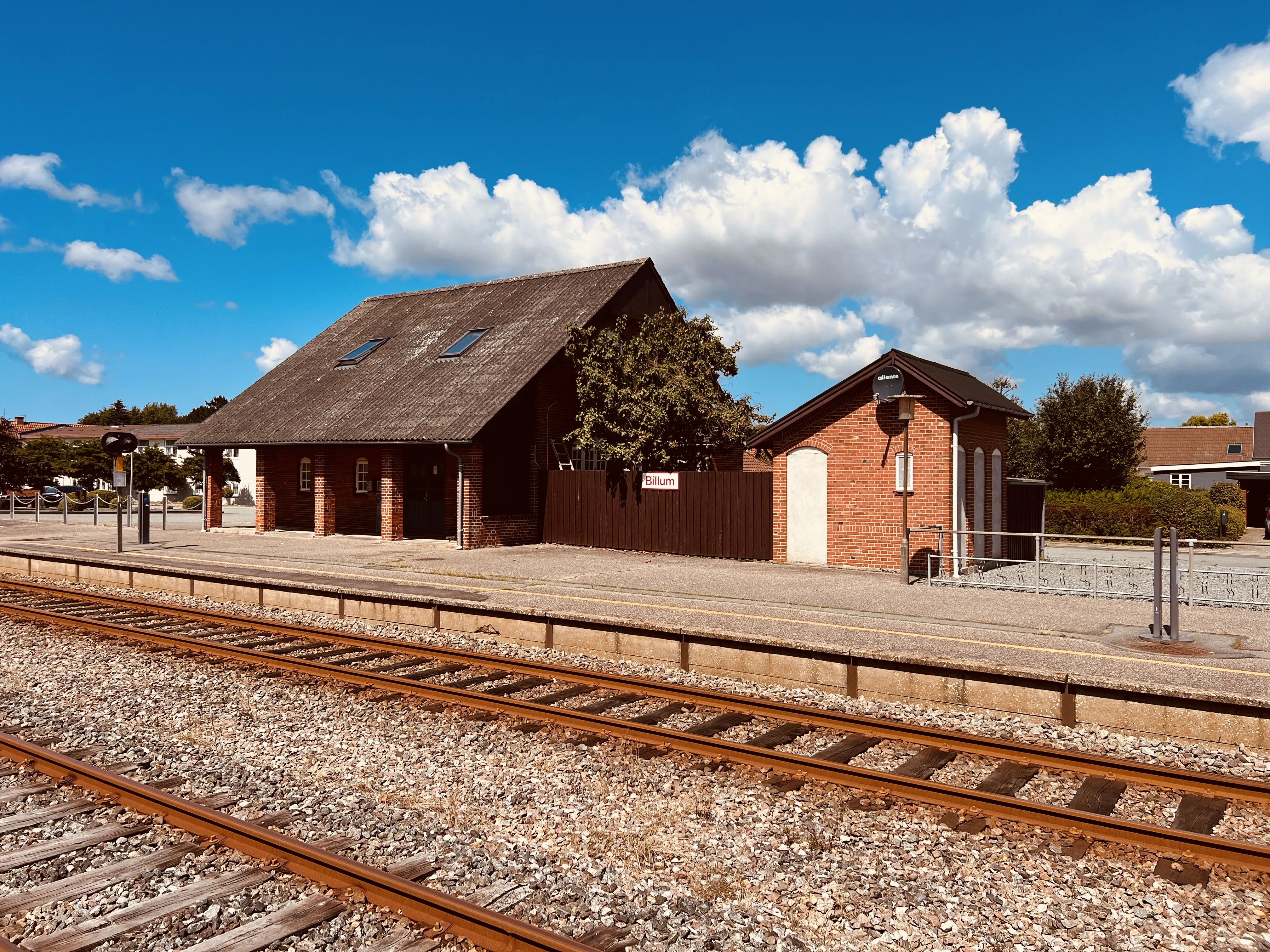 Billede af Billum Station. Billede af Billum Station.