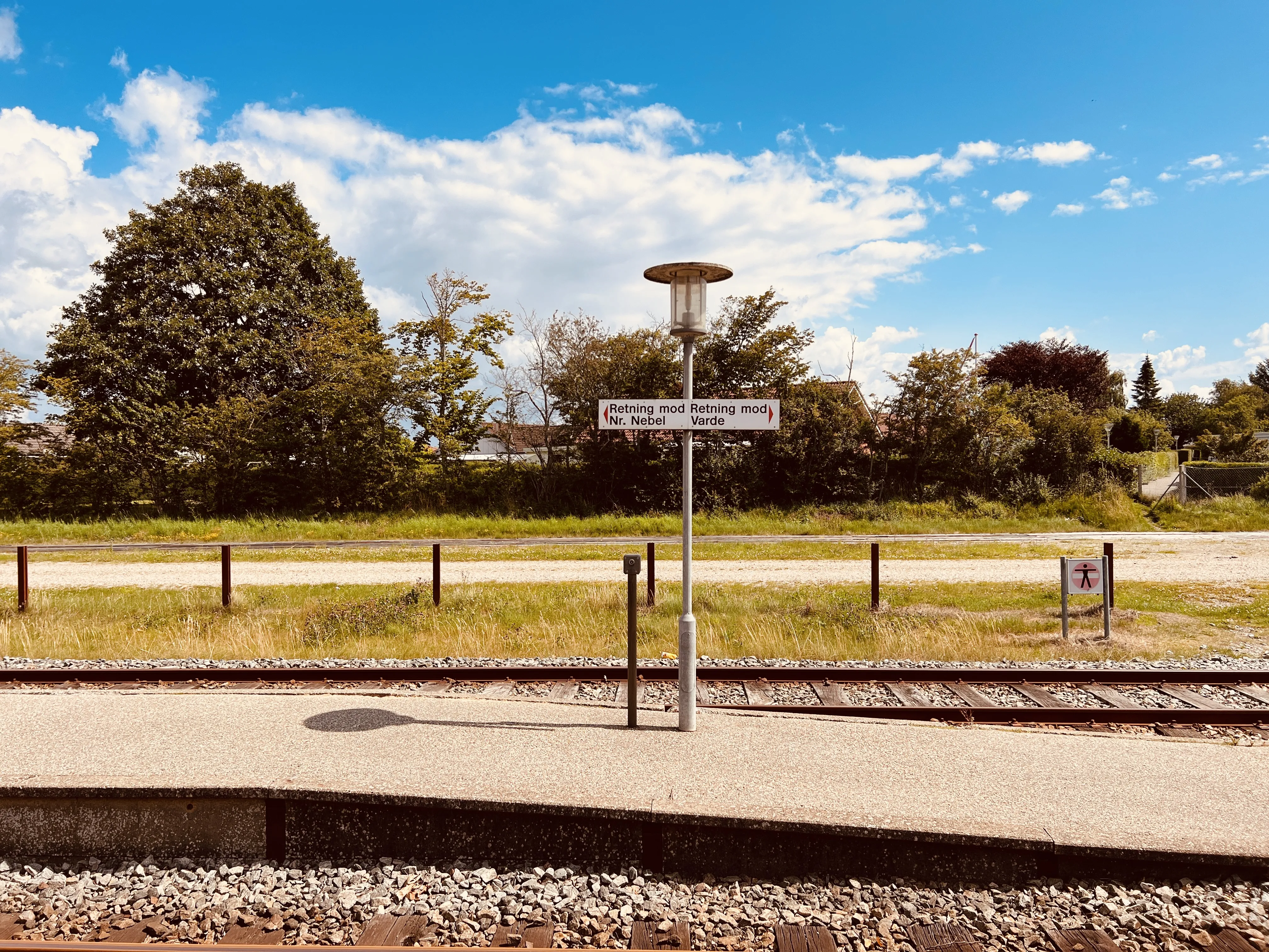 Billede af Oksbøl Station.