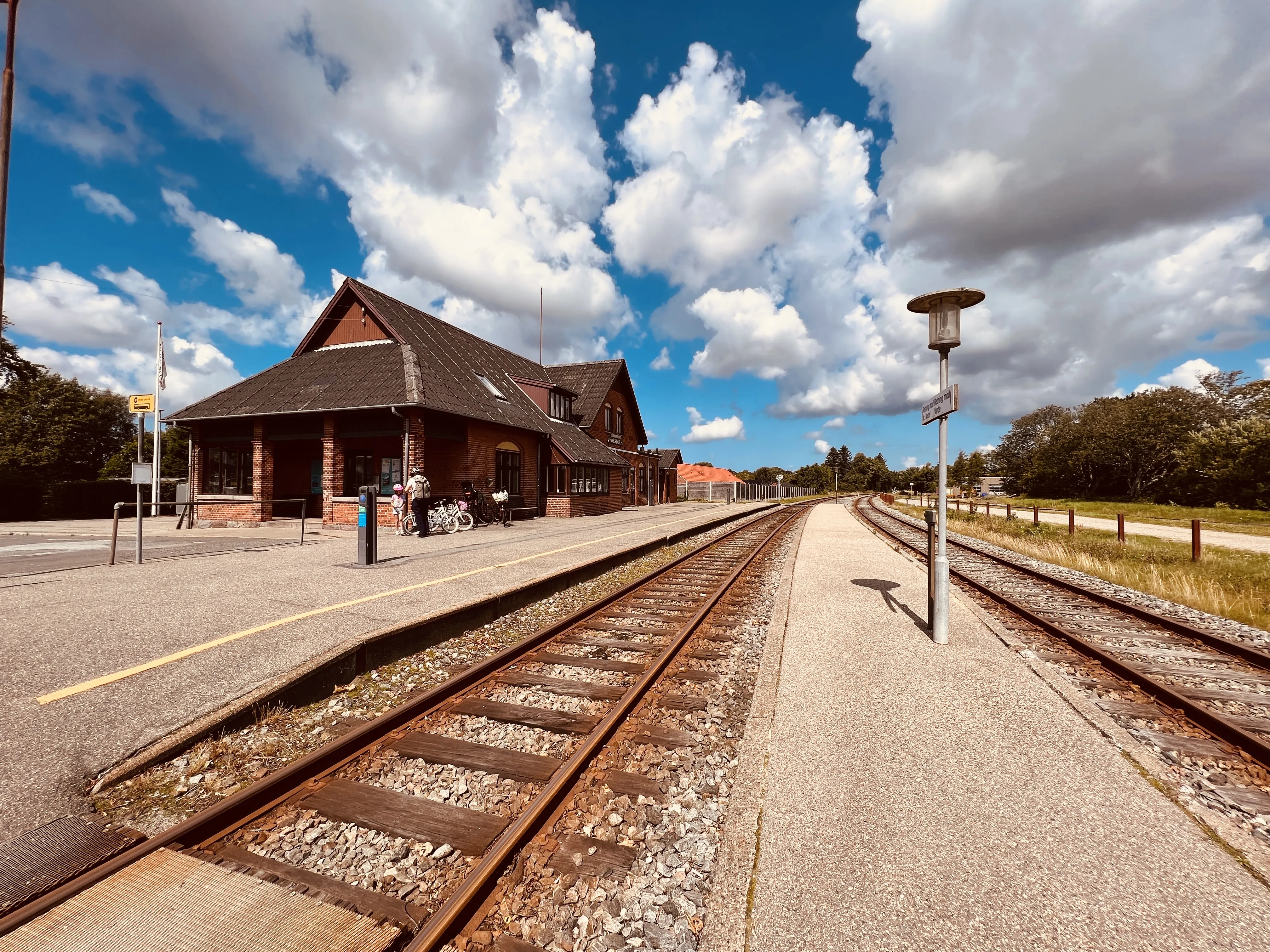 Billede af Oksbøl Station.