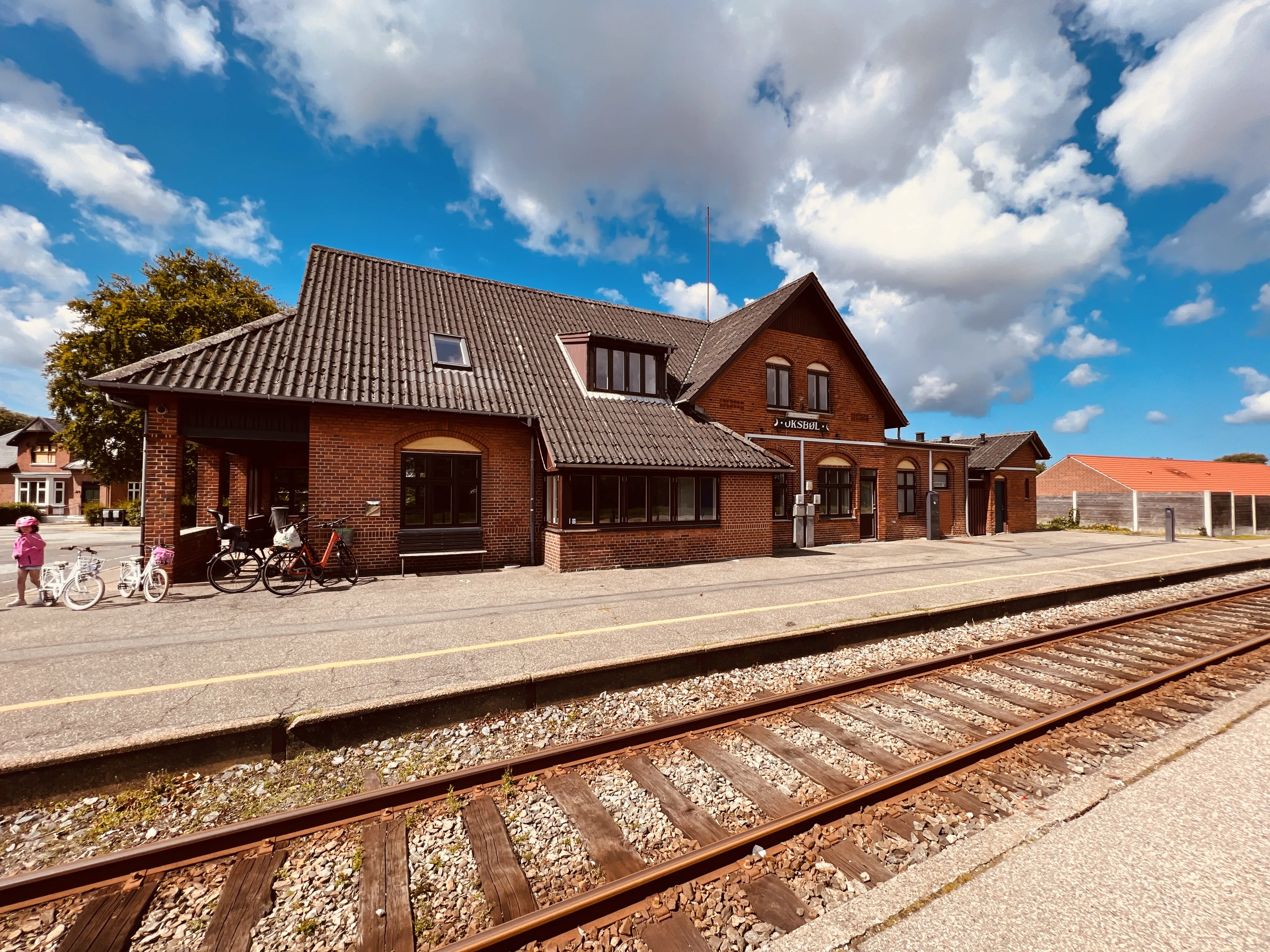 Billede af Oksbøl Station.