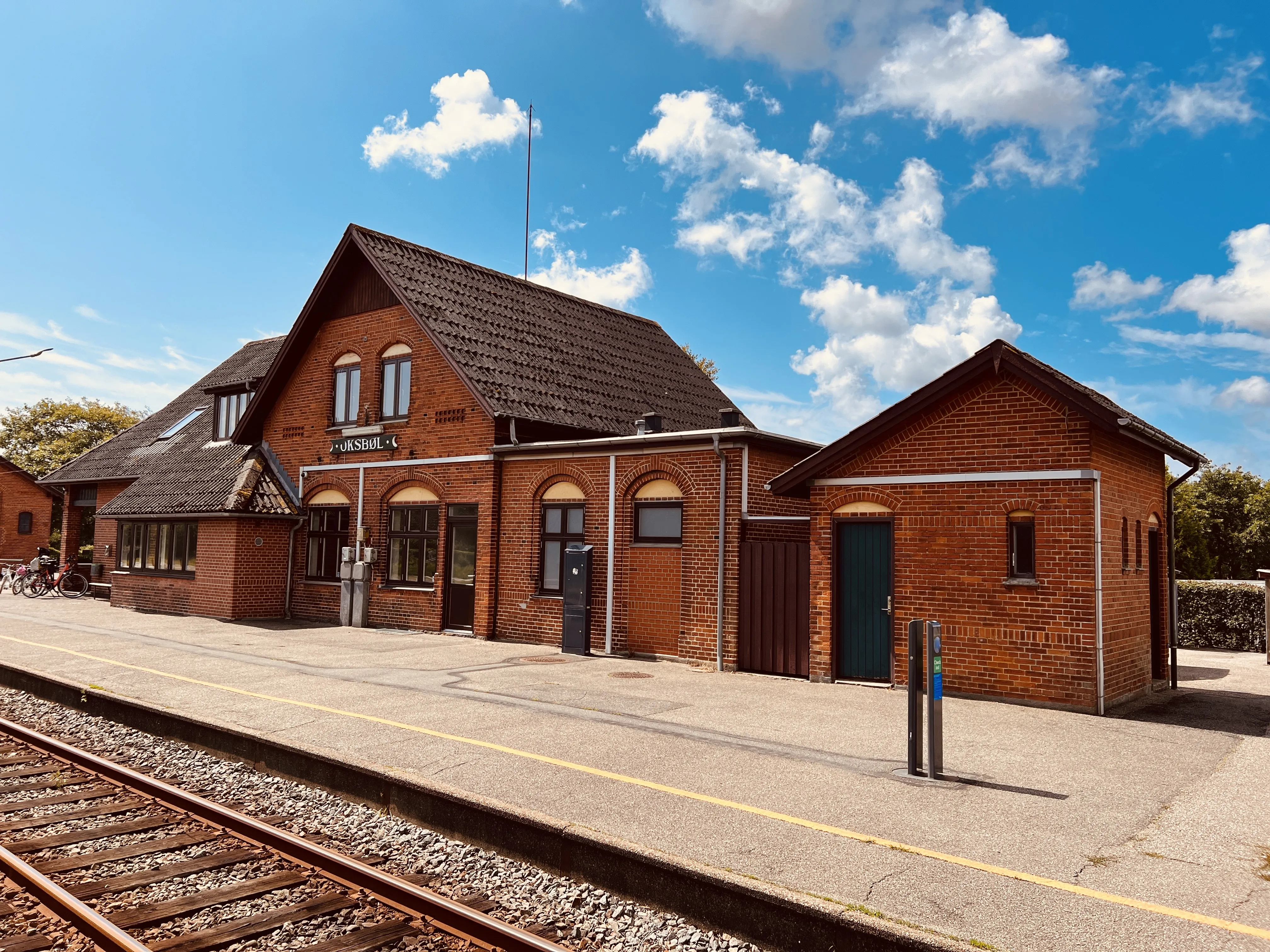 Billede af Oksbøl Station.