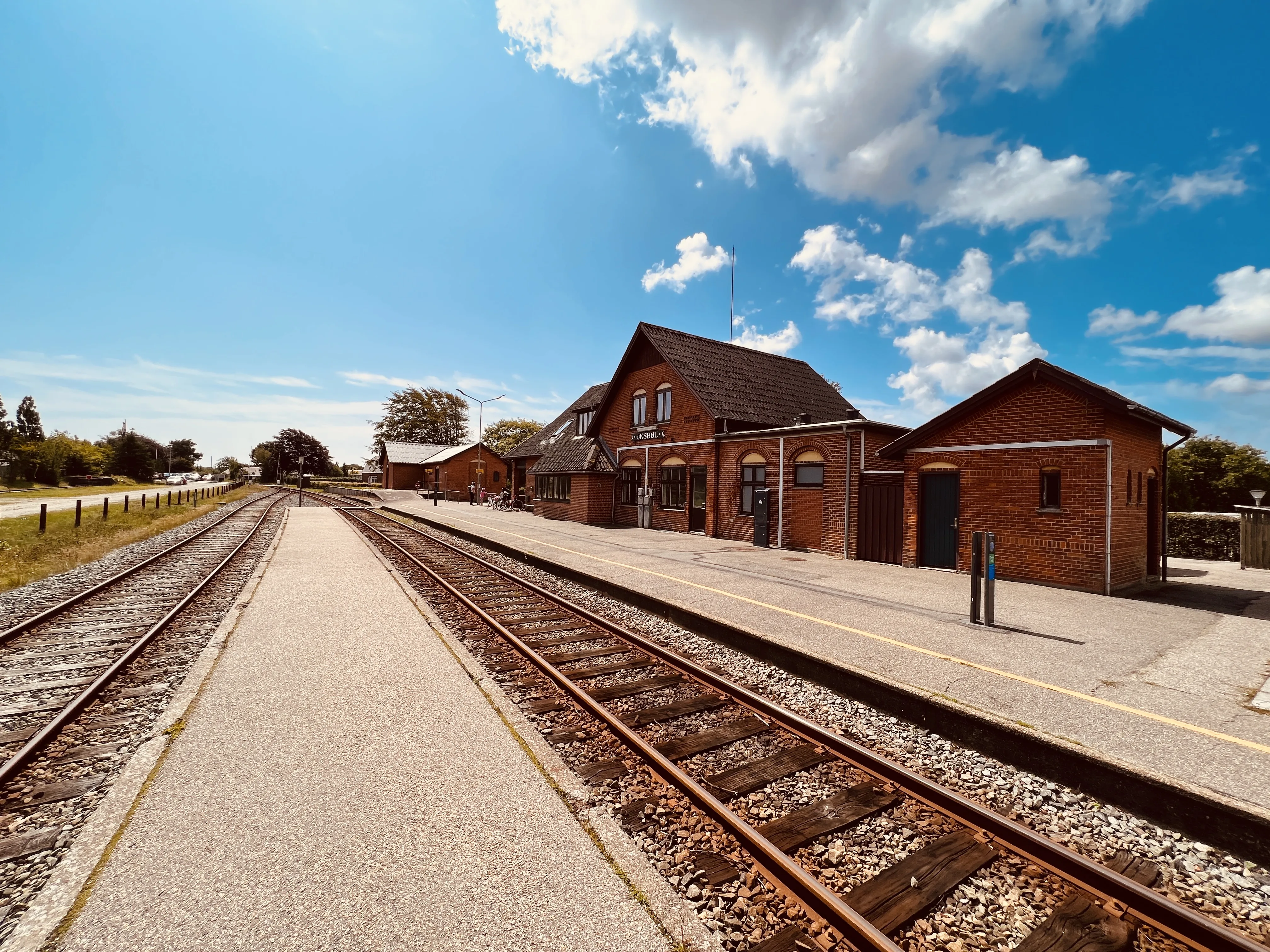 Billede af Oksbøl Station.