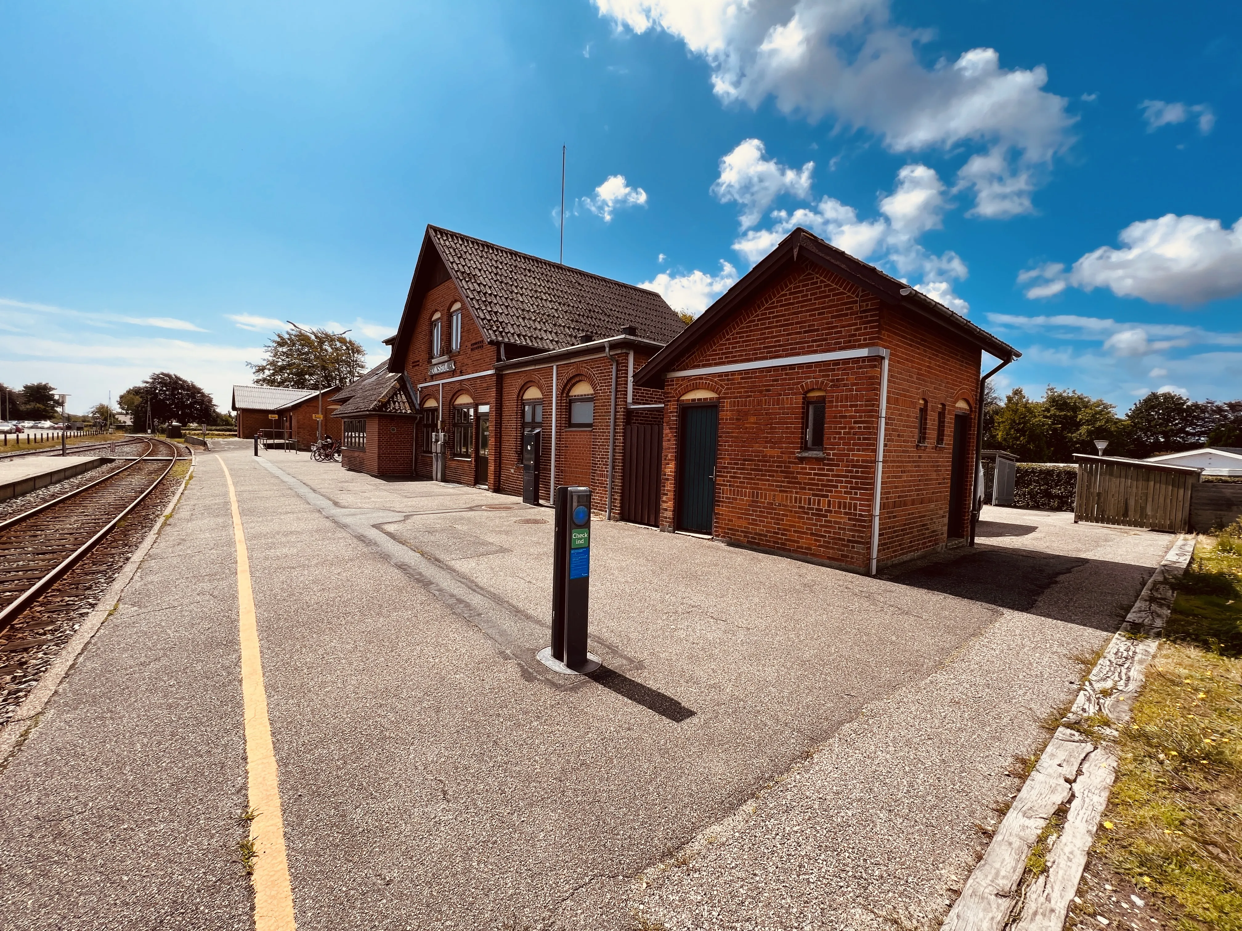 Billede af Oksbøl Station.