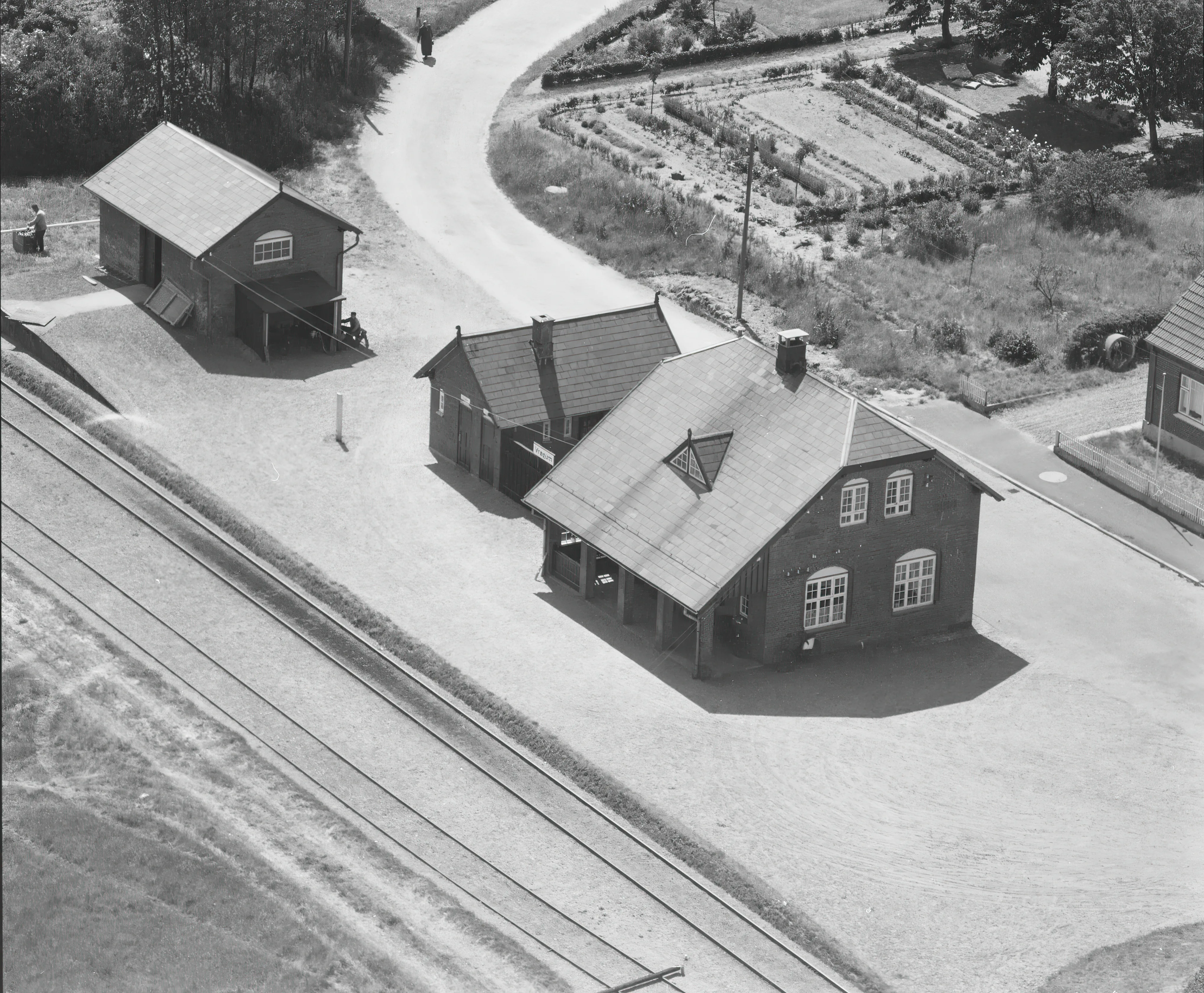 Billede af Vrøgum Station.