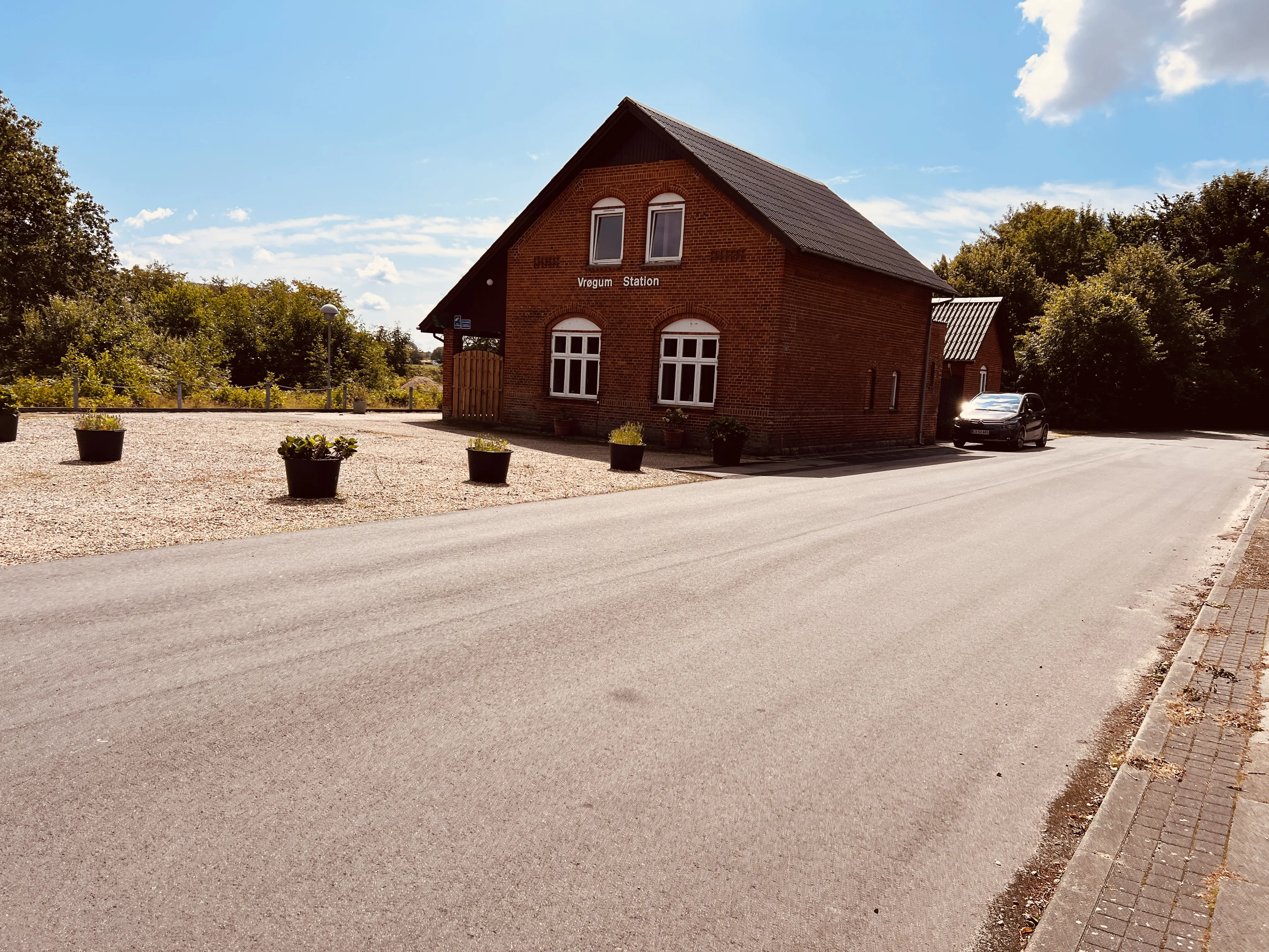 Billede af Vrøgum Station.