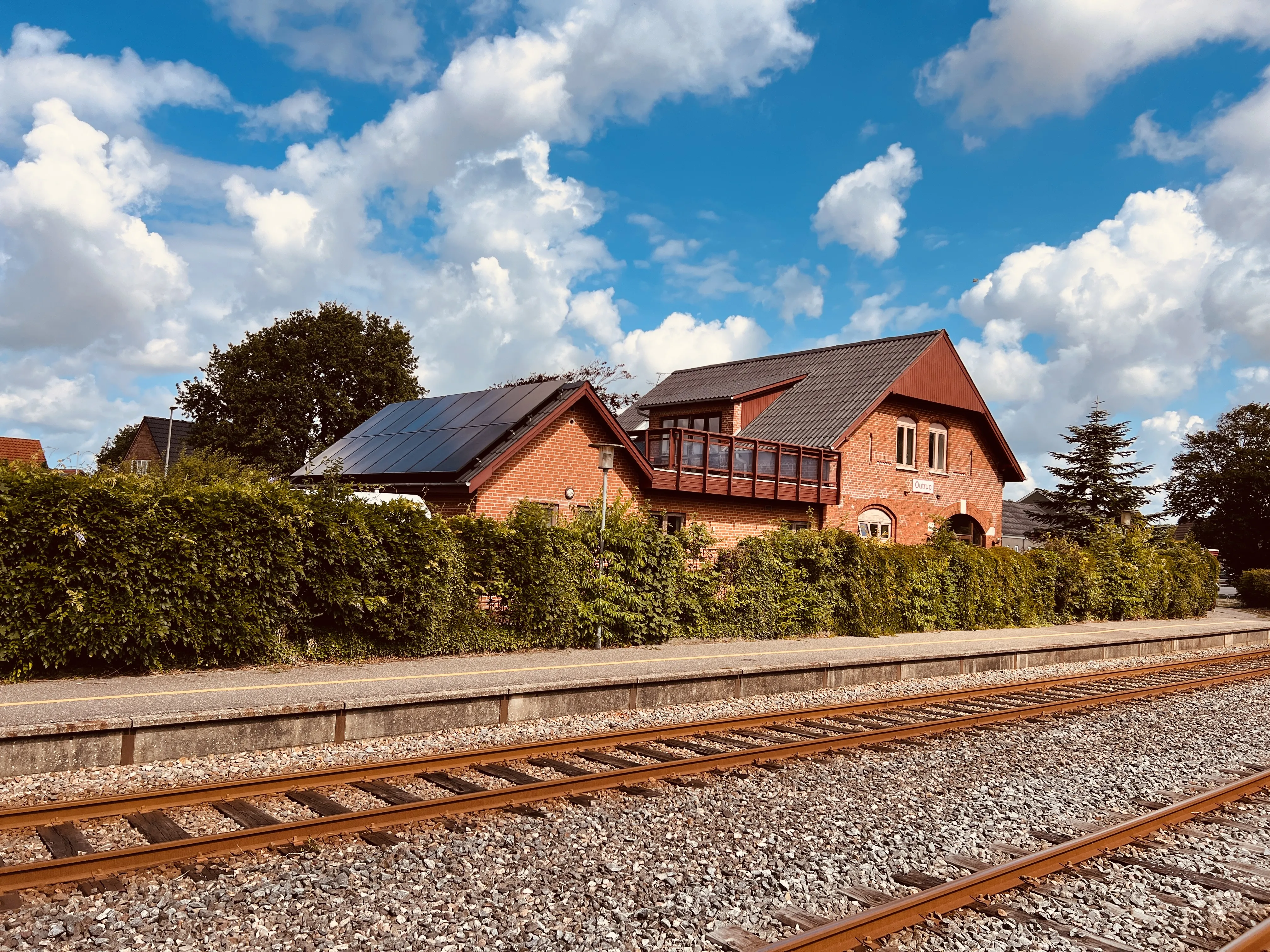 Billede af Outrup Station.