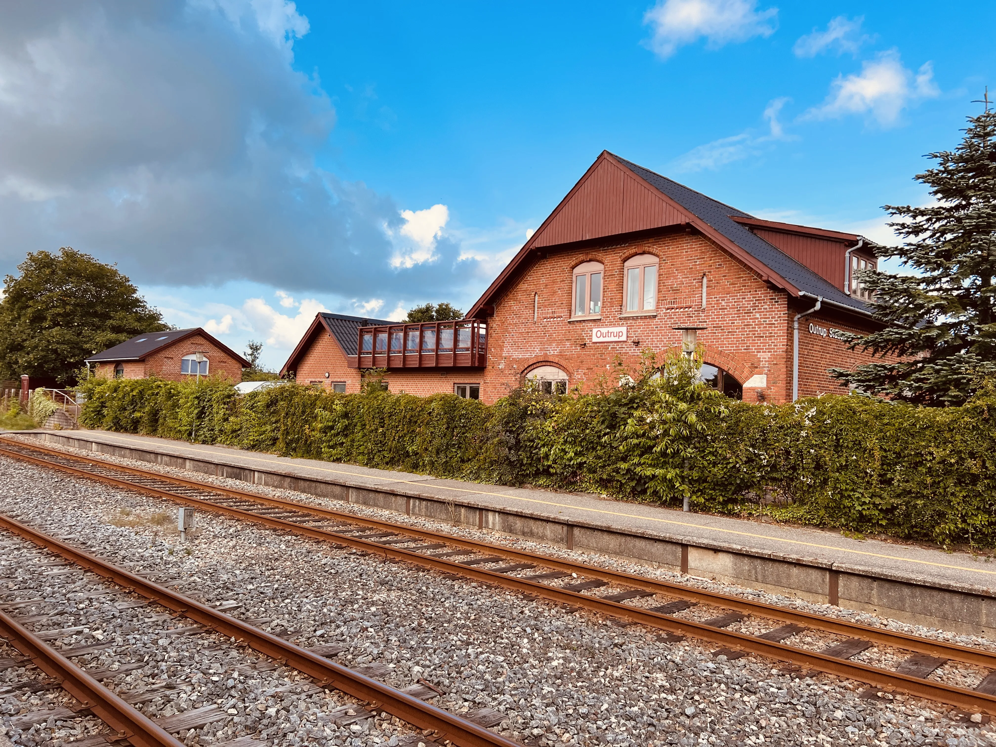 Billede af Outrup Station.