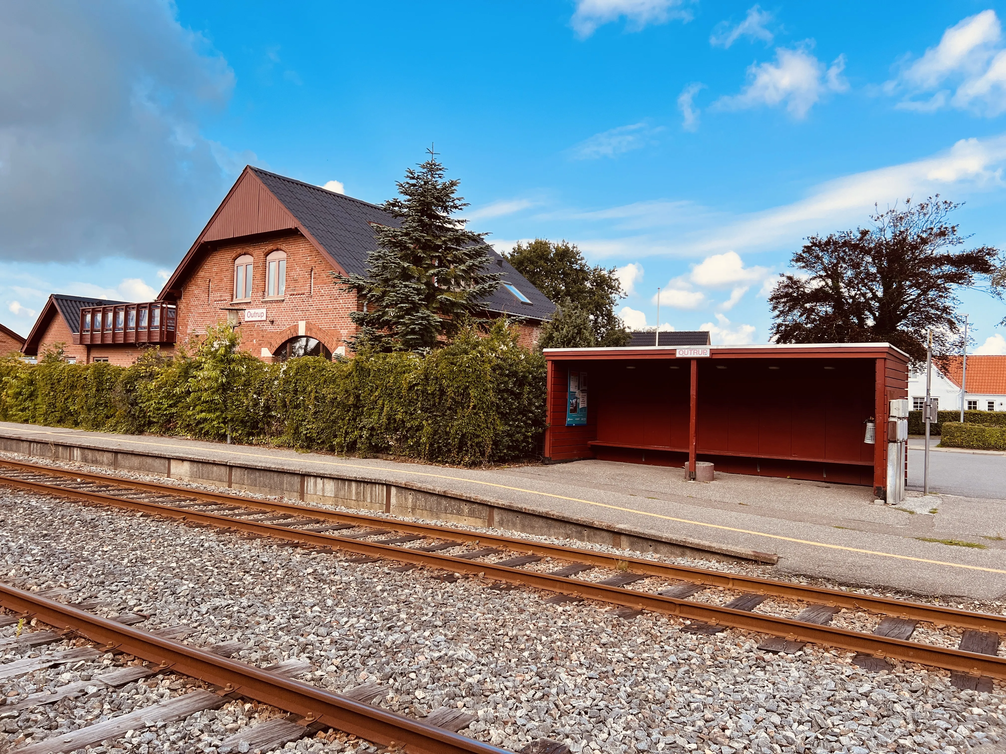 Billede af Outrup Station.