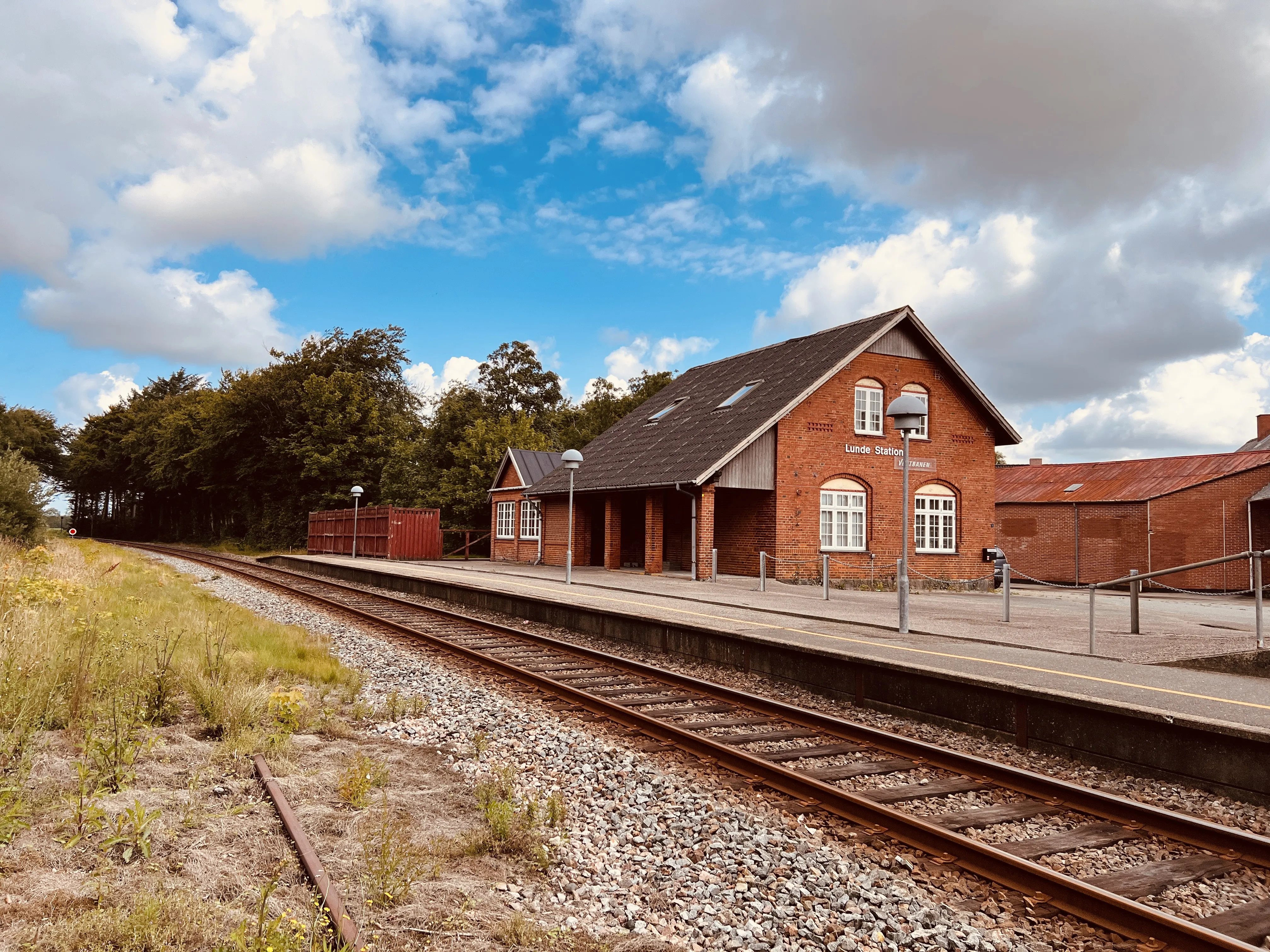 Billede af Lunde J Station.