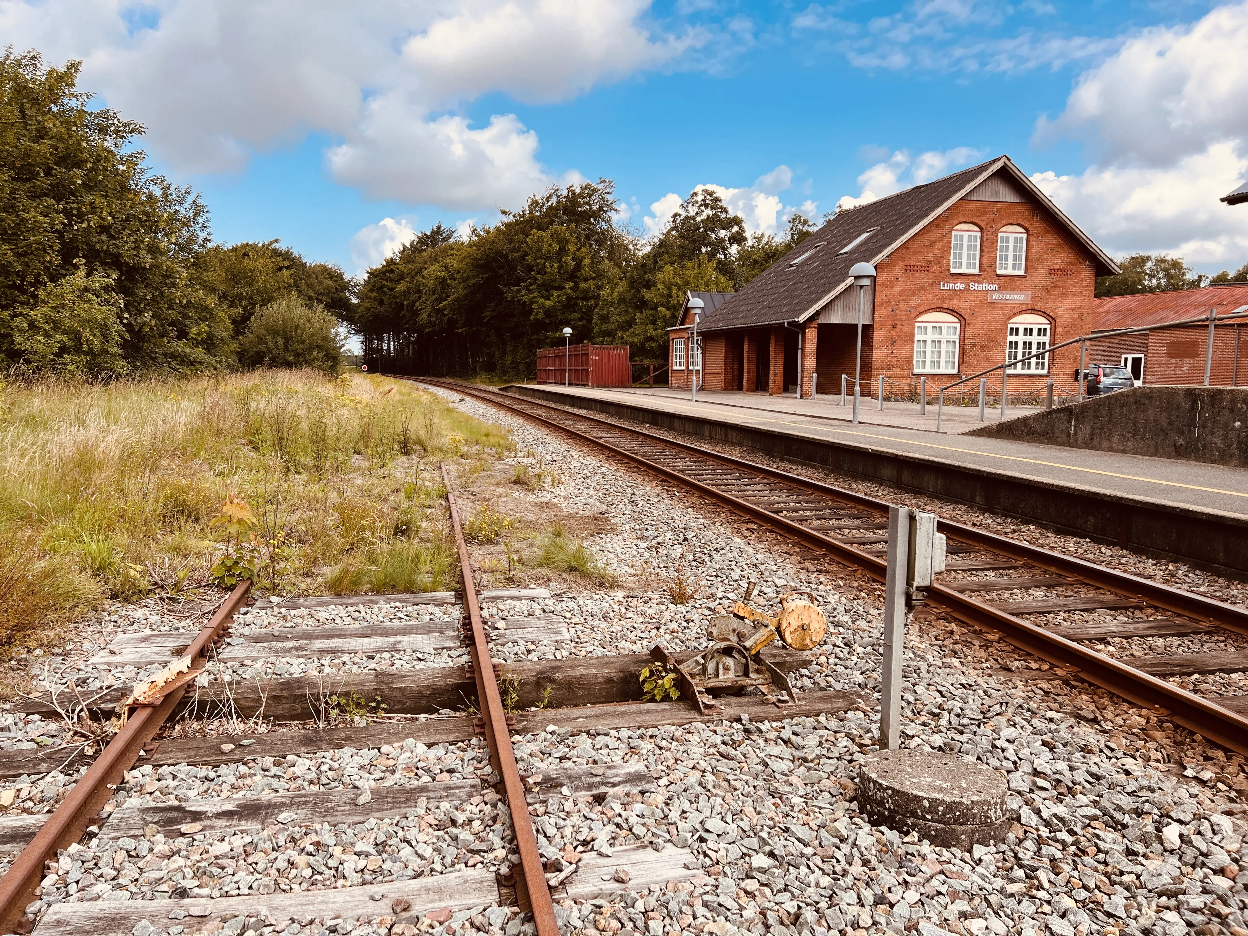 Billede af Lunde J Station.