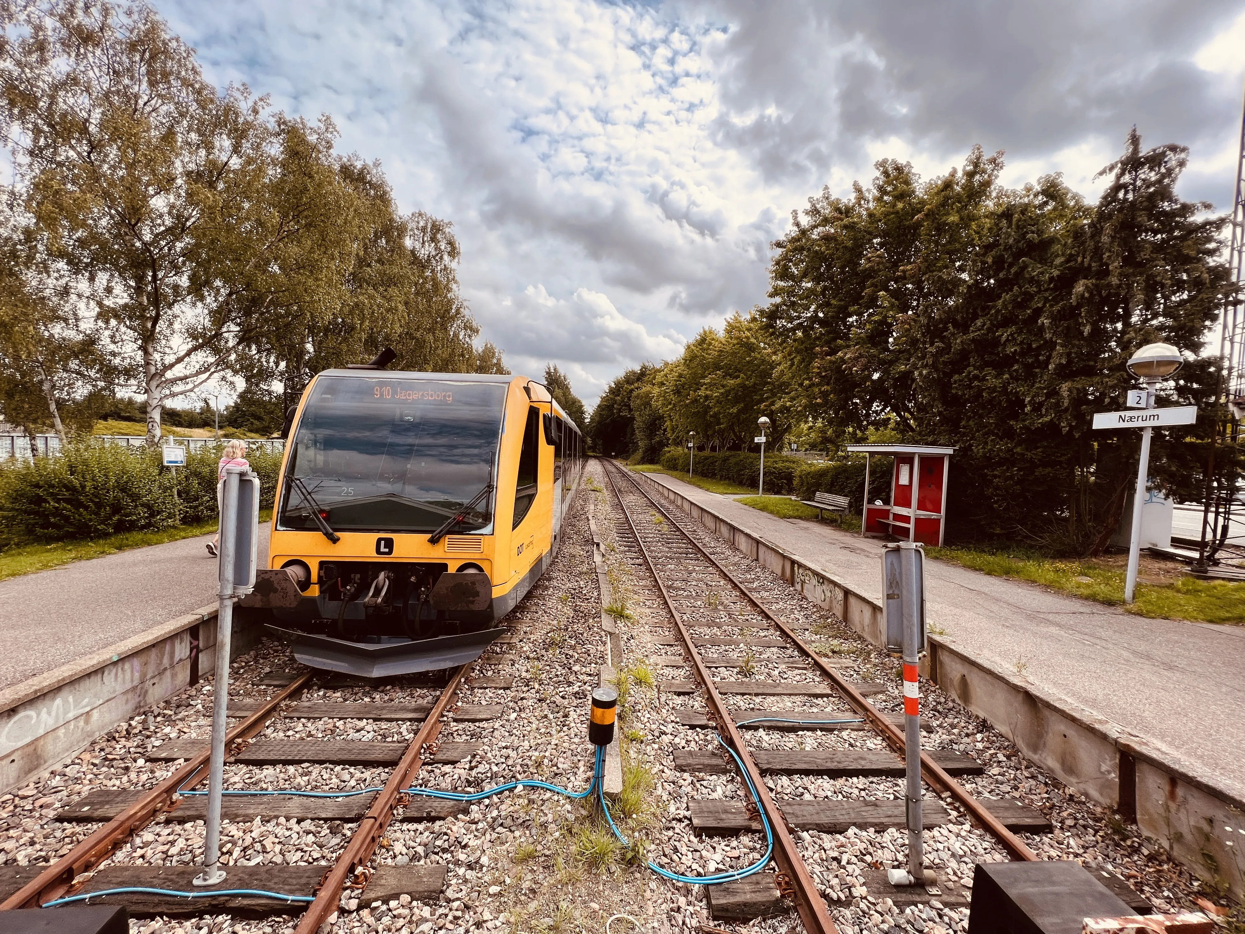 Billede af Nærum Station. Billede af Nærum Station.