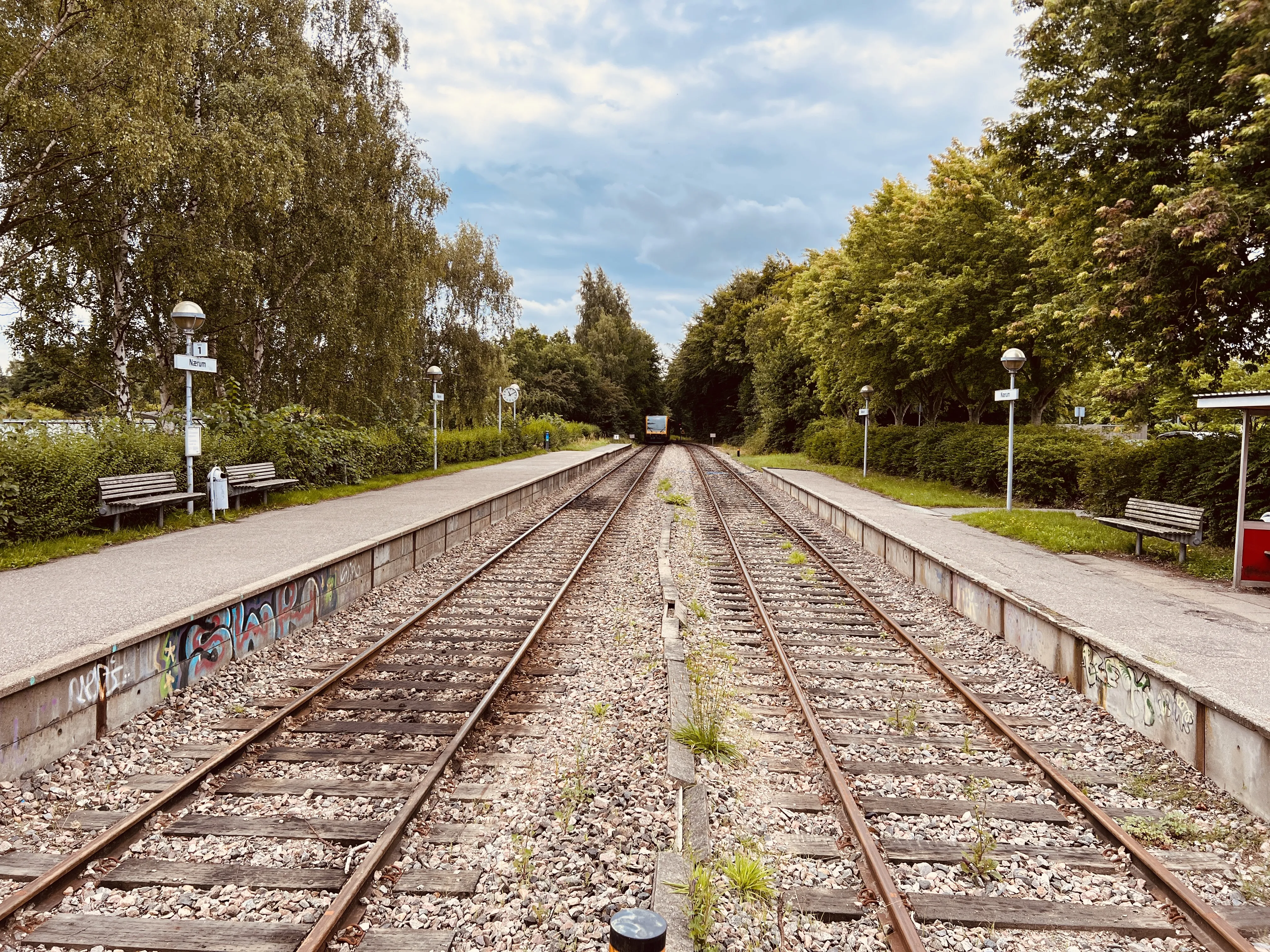 Billede af Nærum Station. Billede af Nærum Station.