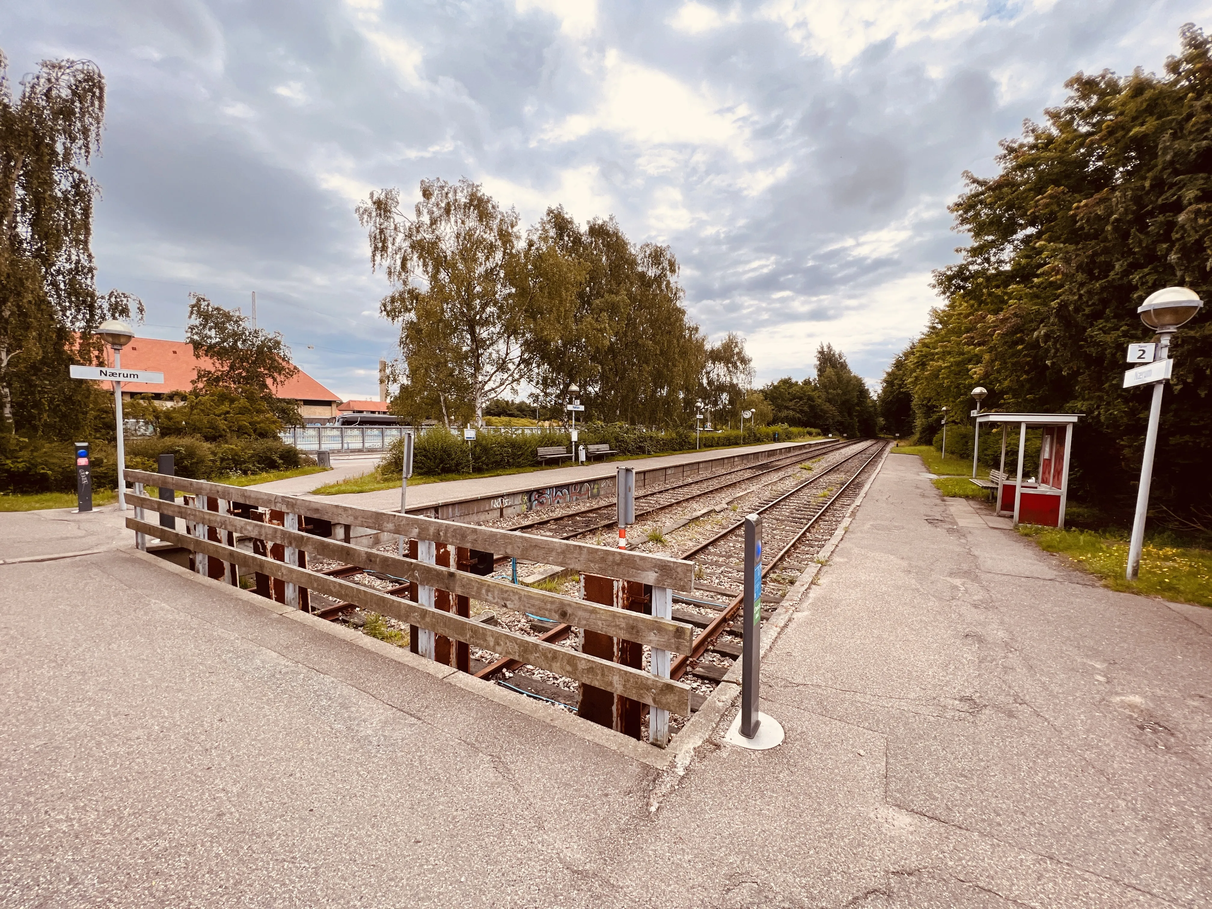 Billede af Nærum Station. Billede af Nærum Station.