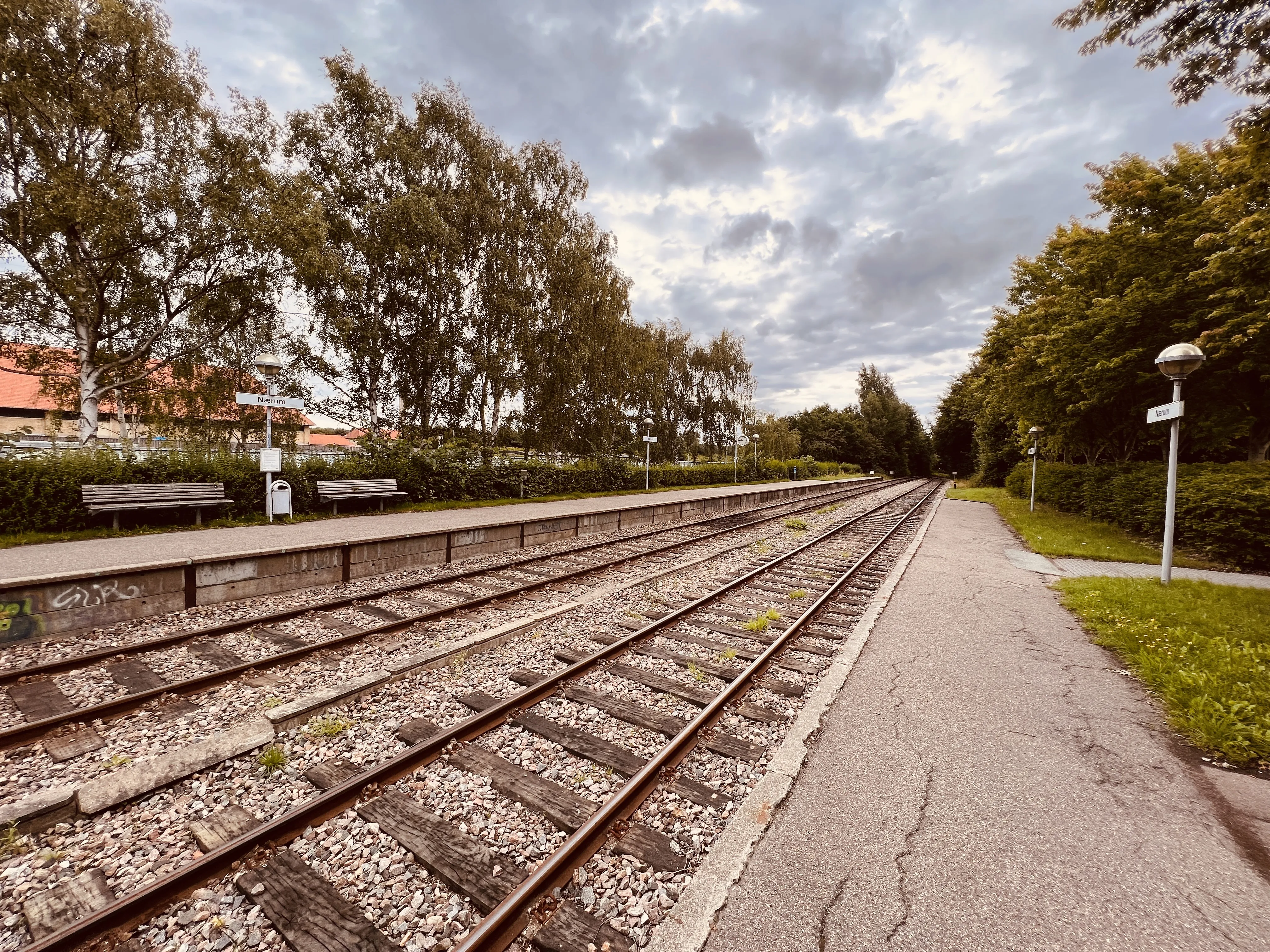 Billede af Nærum Station. Billede af Nærum Station.