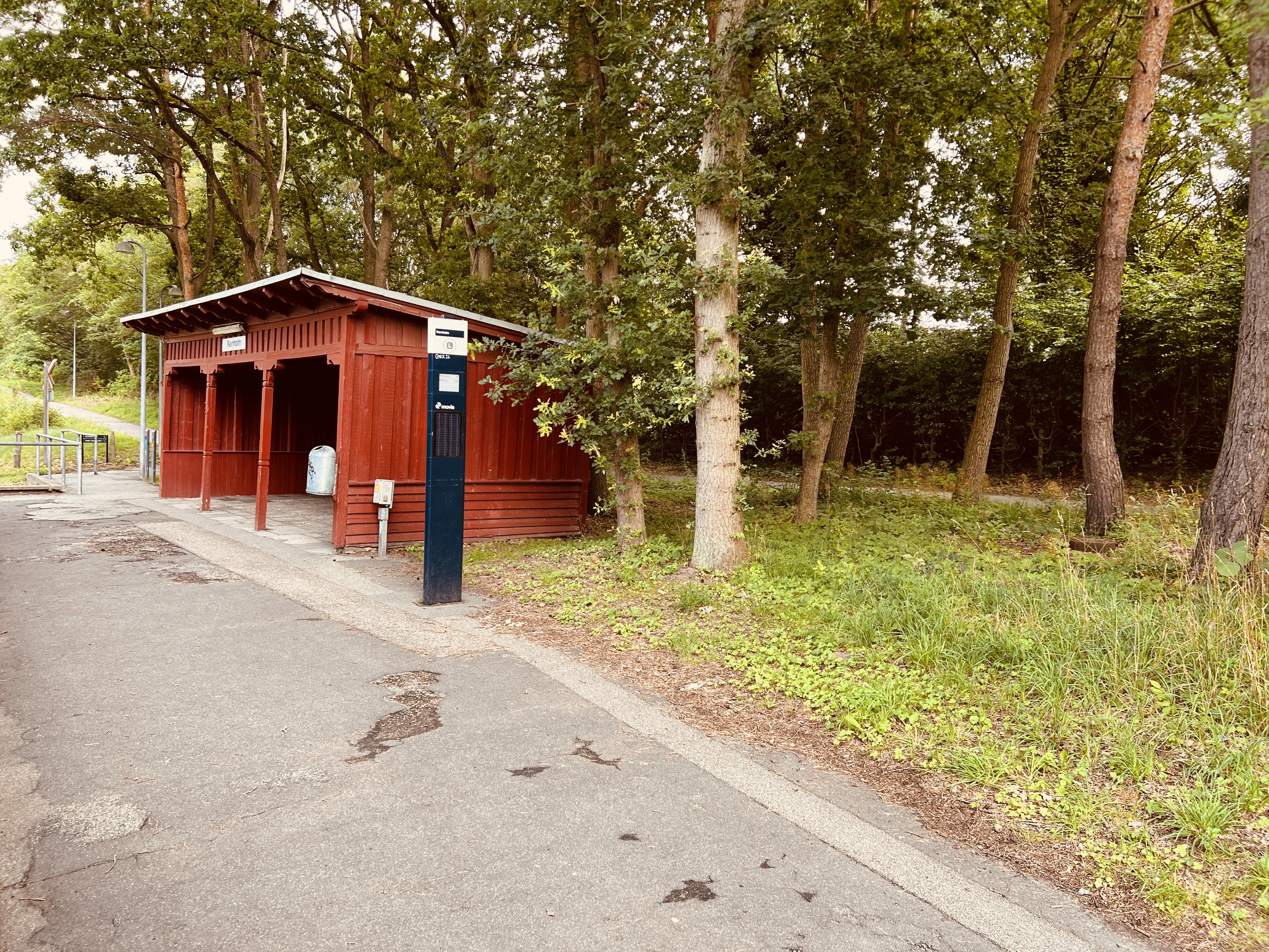 Billede af Ravnholm Holdeplads. Billede af Ravnholm Holdeplads.