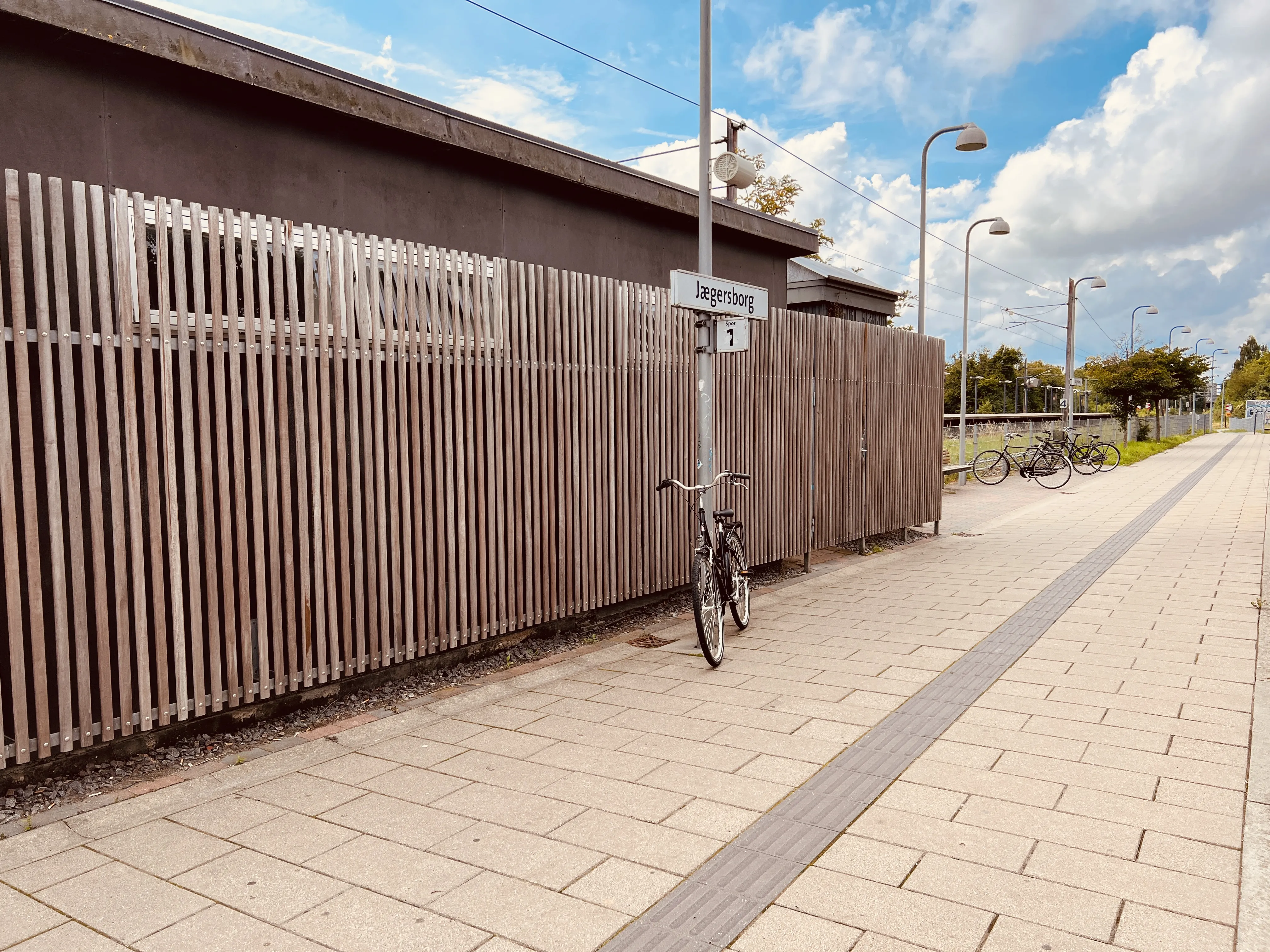 Billede af Jægersborg Lokalbane Station.