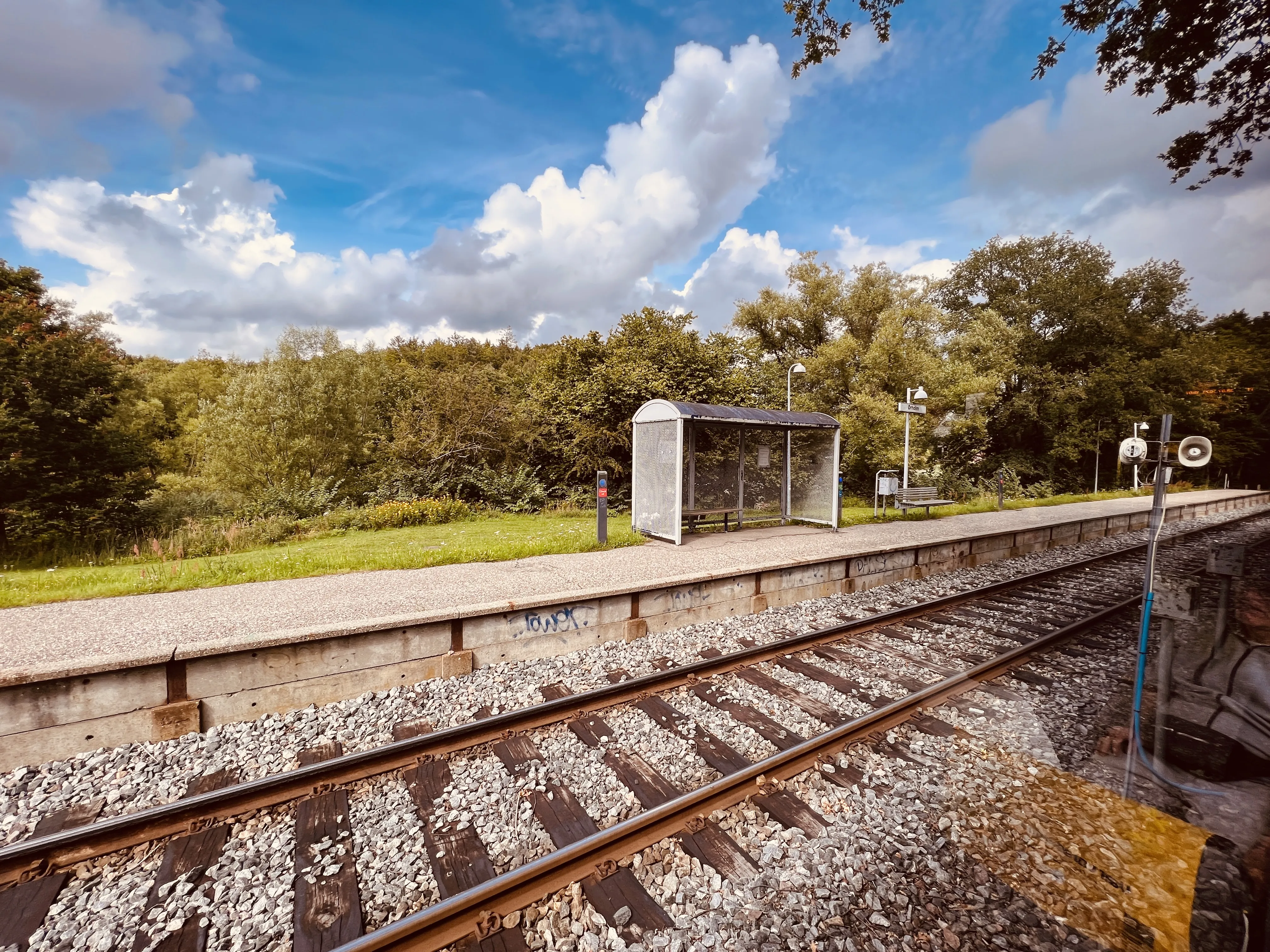 Billede af Ørholm Holdeplads.