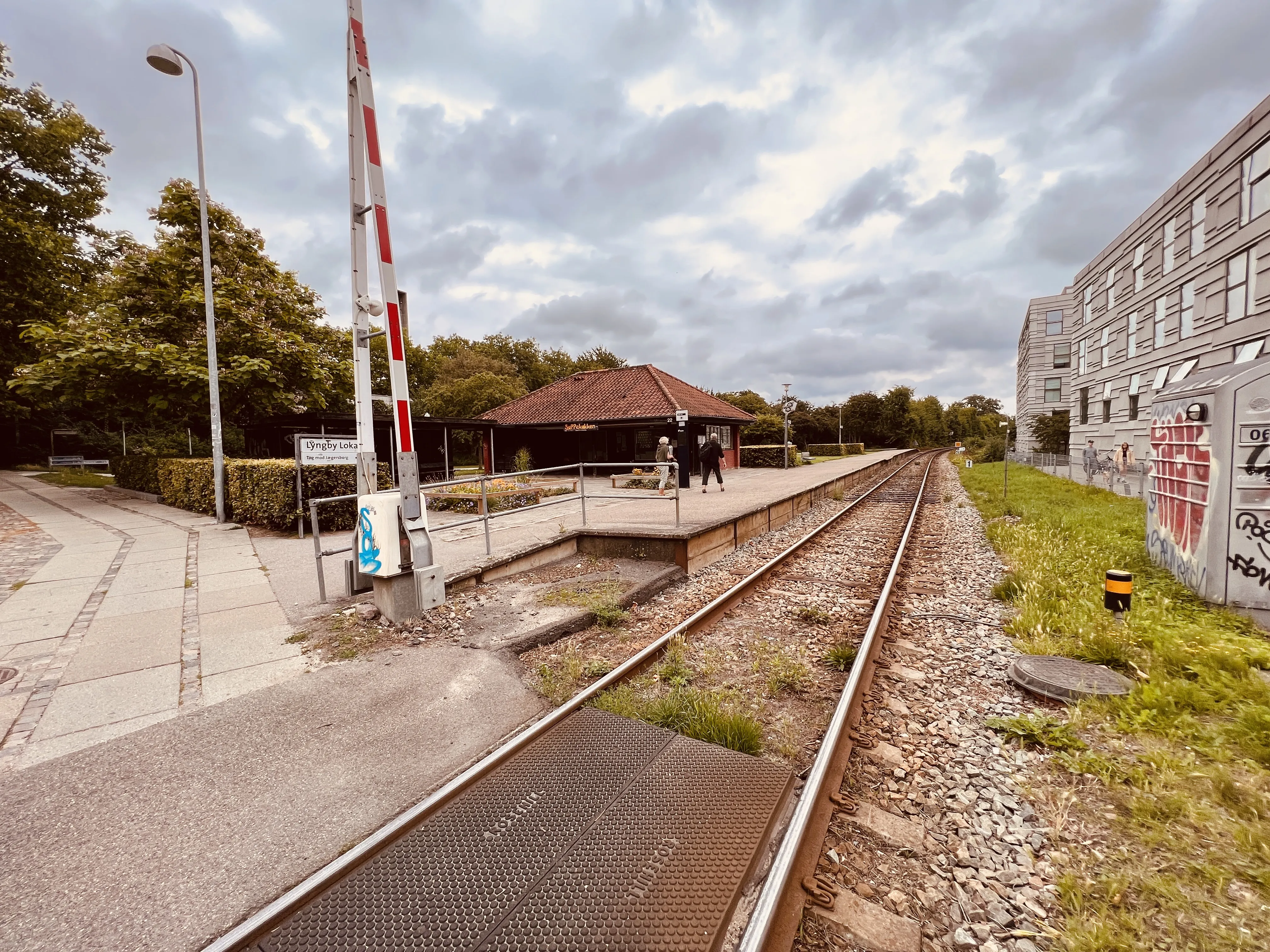 Billede af Lyngby Lokal Station.