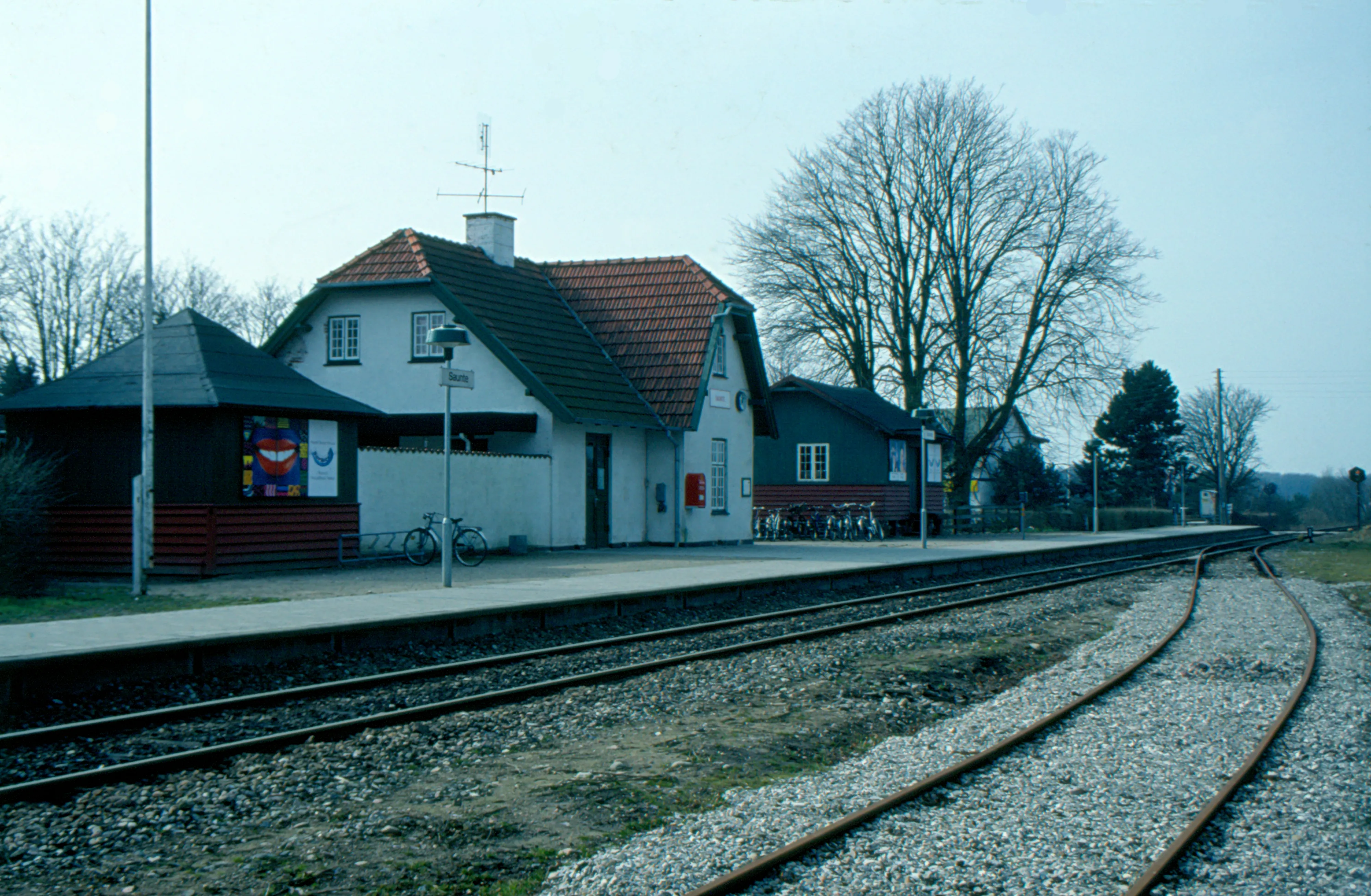 Billede af Saunte Station.