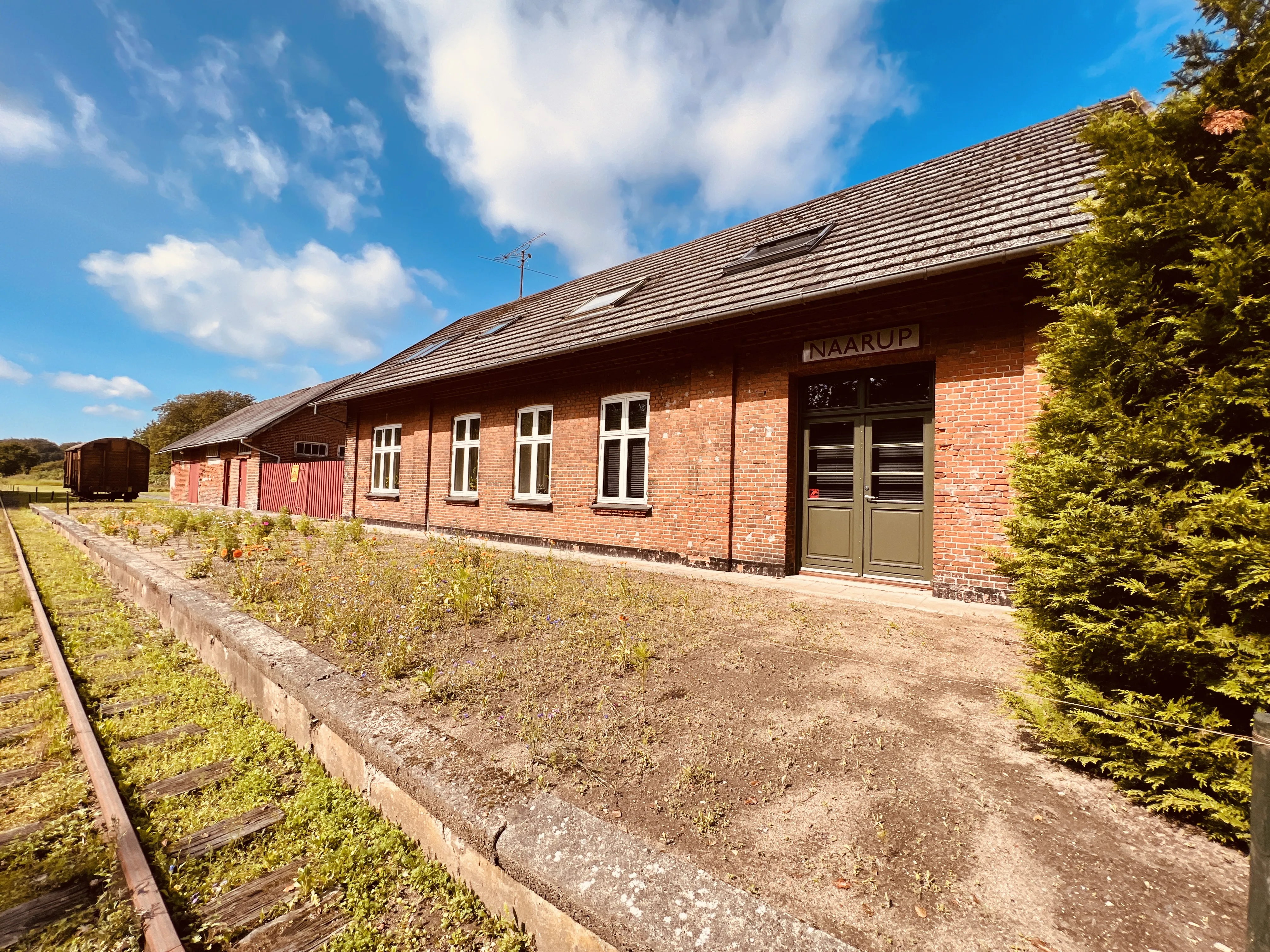 Billede af Nårup Station.