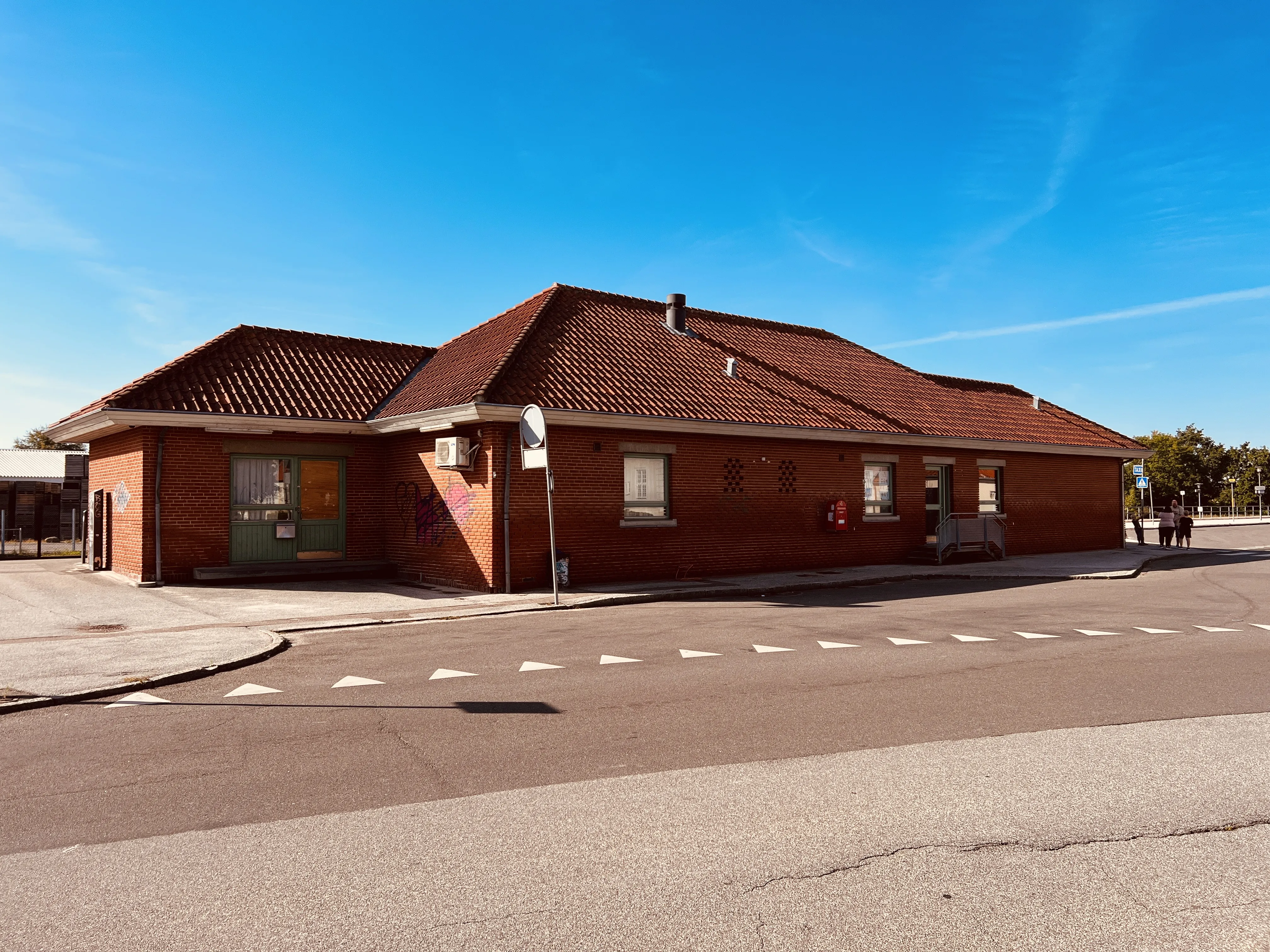 Billede af Sakskøbing Station.