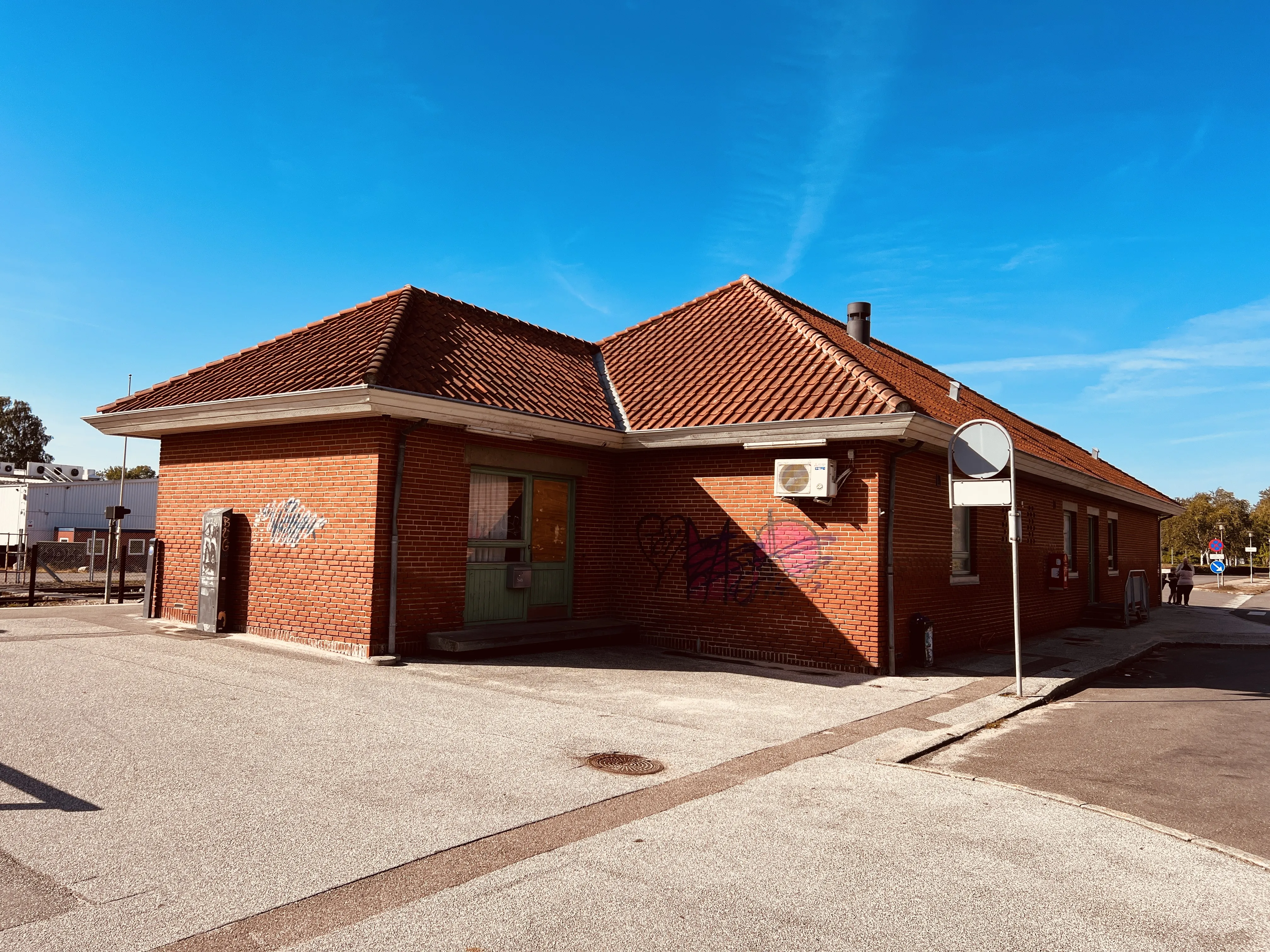 Billede af Sakskøbing Station.