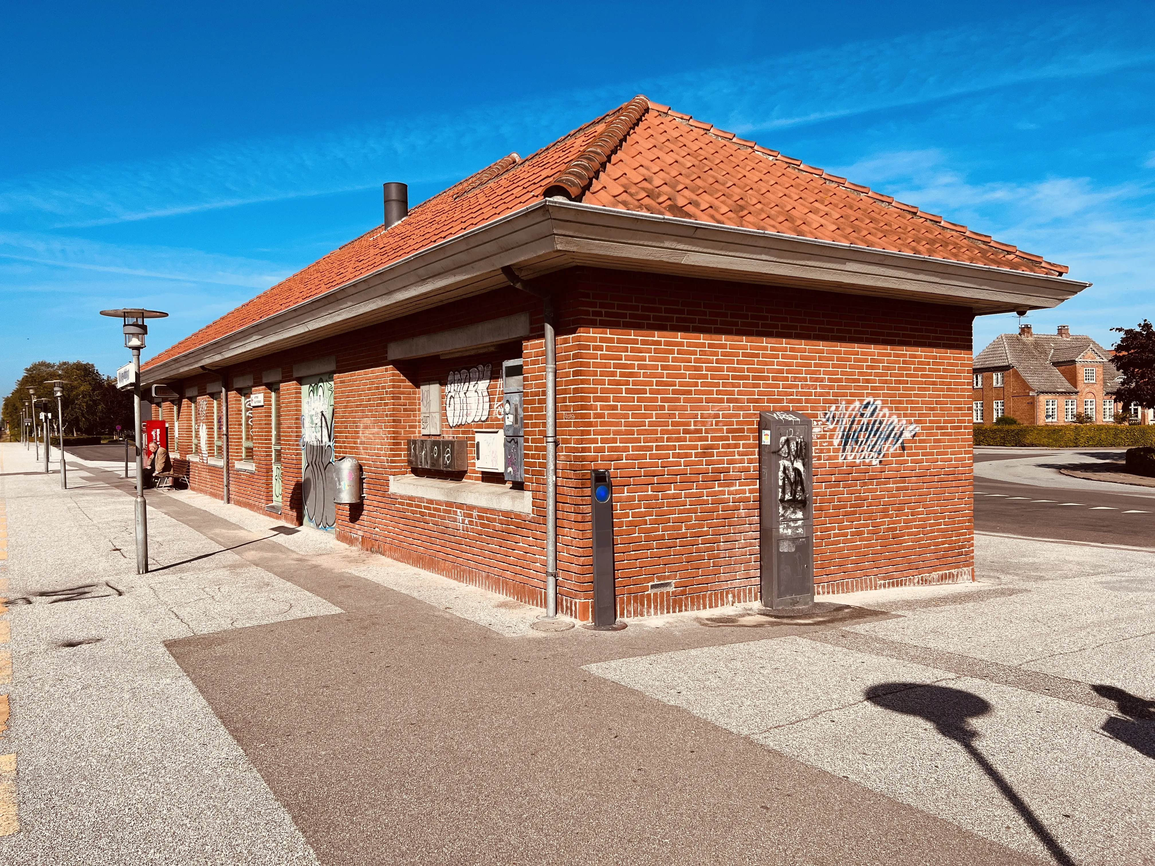 Billede af Sakskøbing Station.