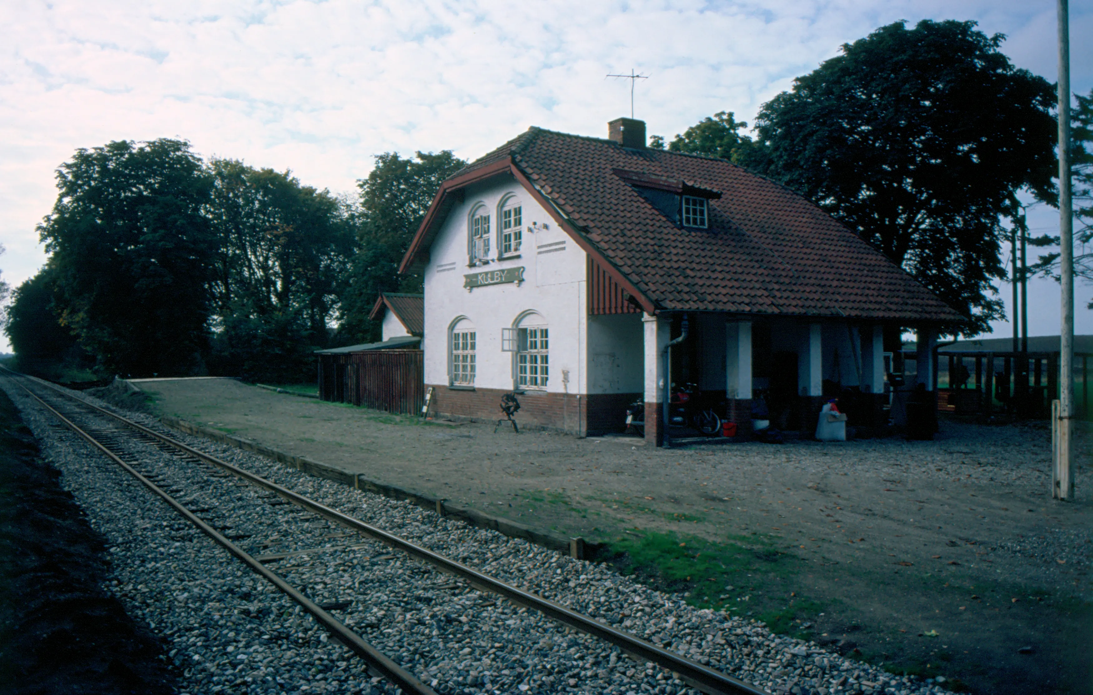 Billede af Kulby Station.