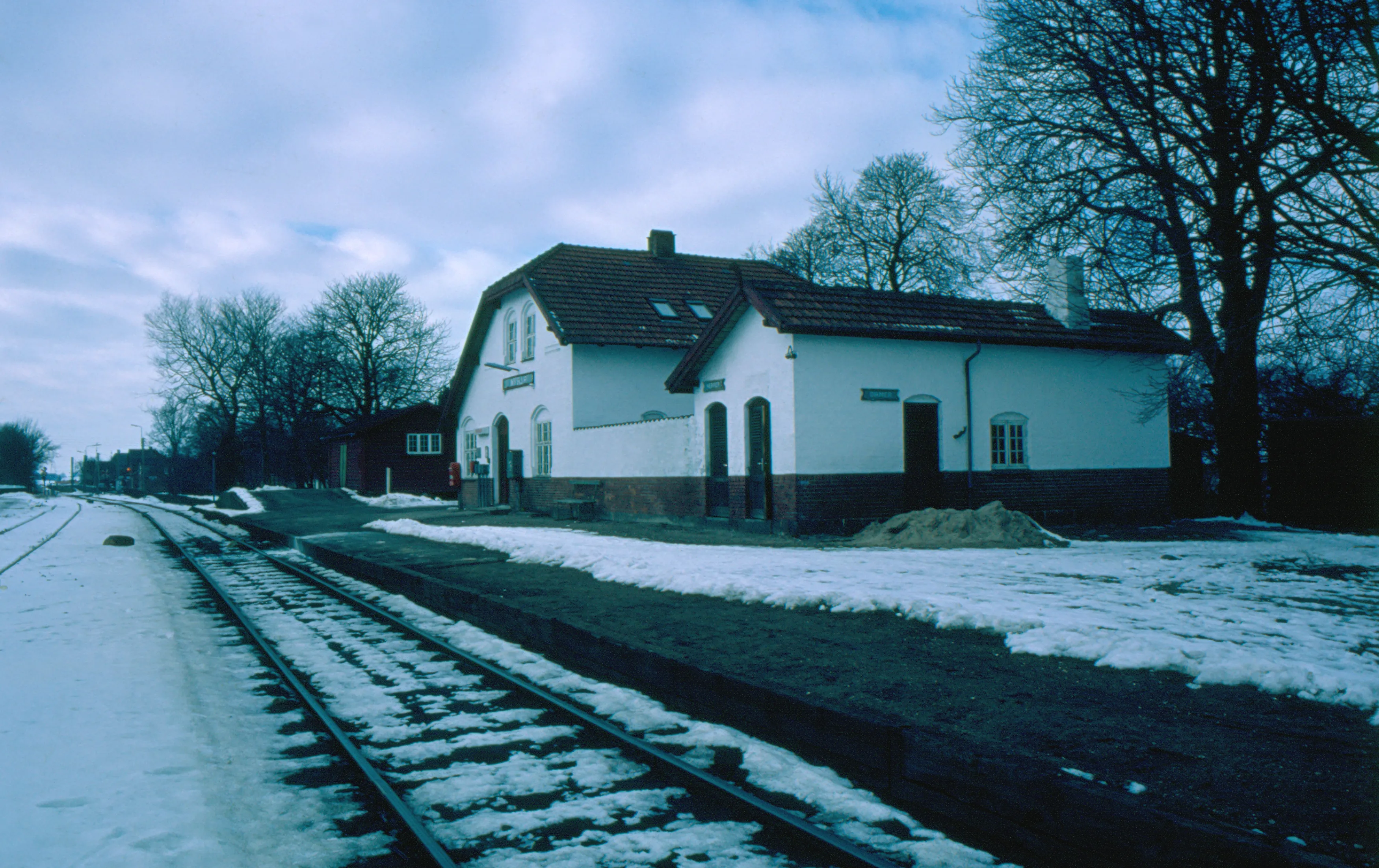 Billede af Nyrup Station.