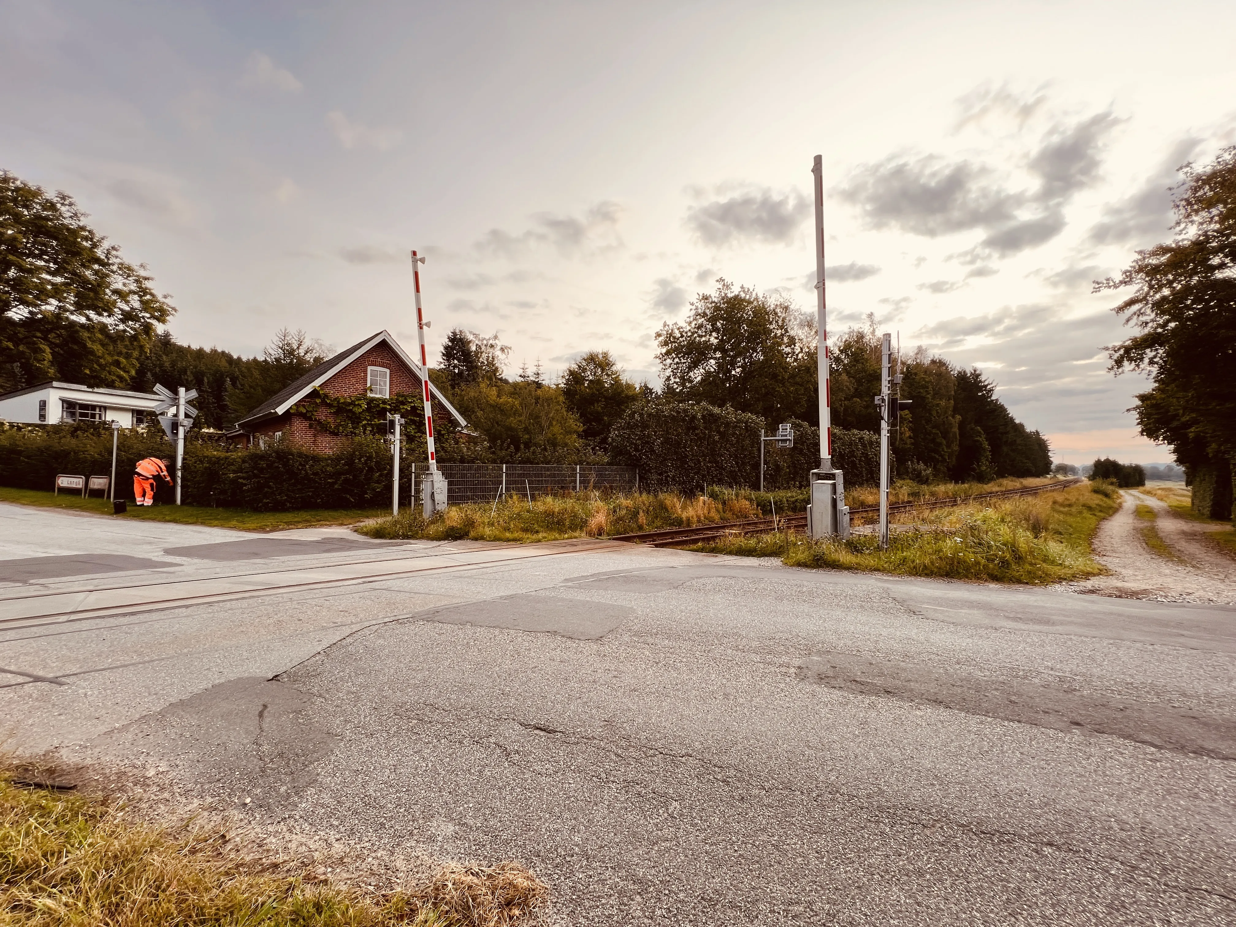 Billede af Åbro Trinbræt - Trinbræt er nedrevet, men Åbro Trinbræt har ligget her.