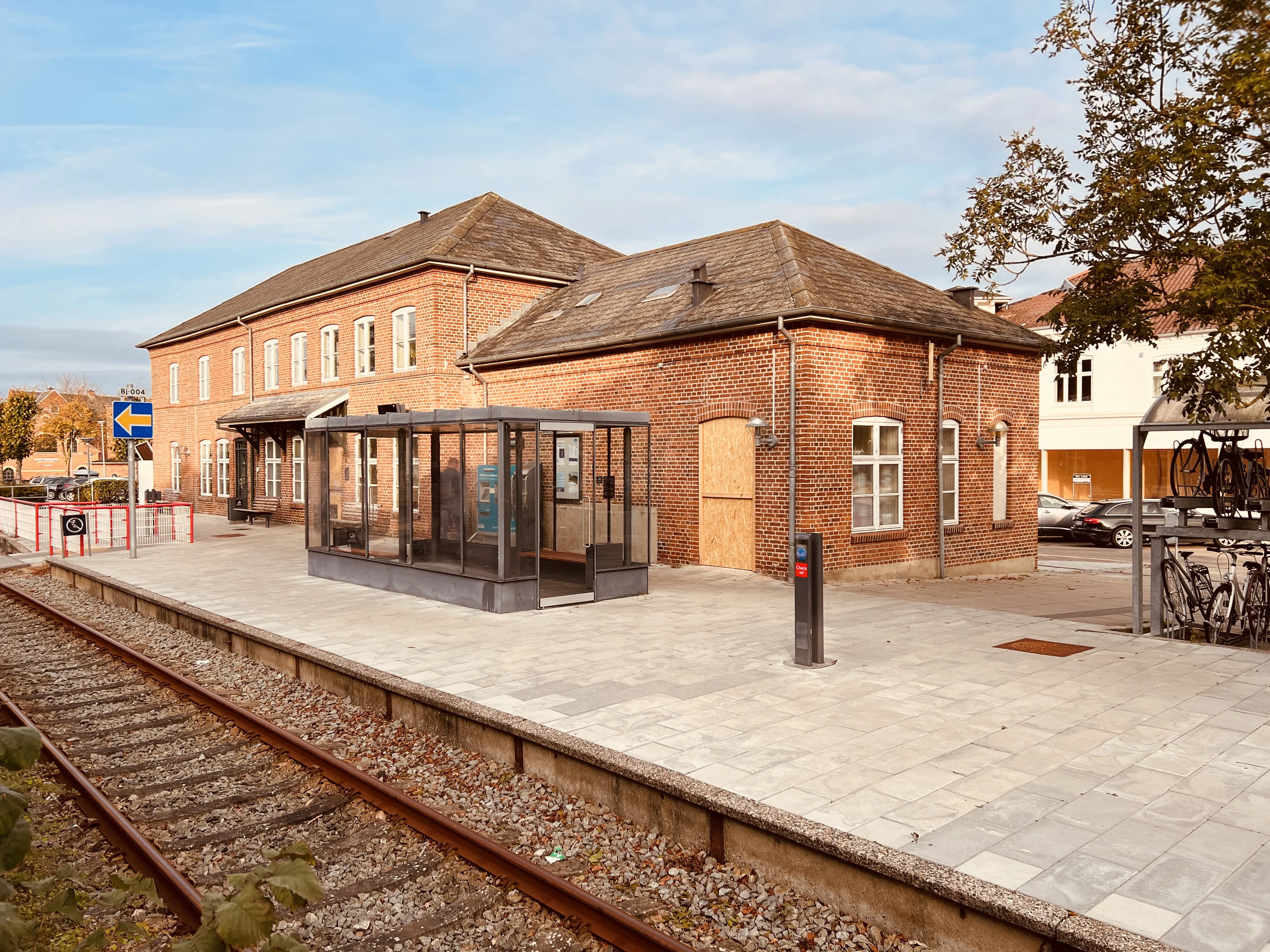 Billede af Bjerringbro Station.