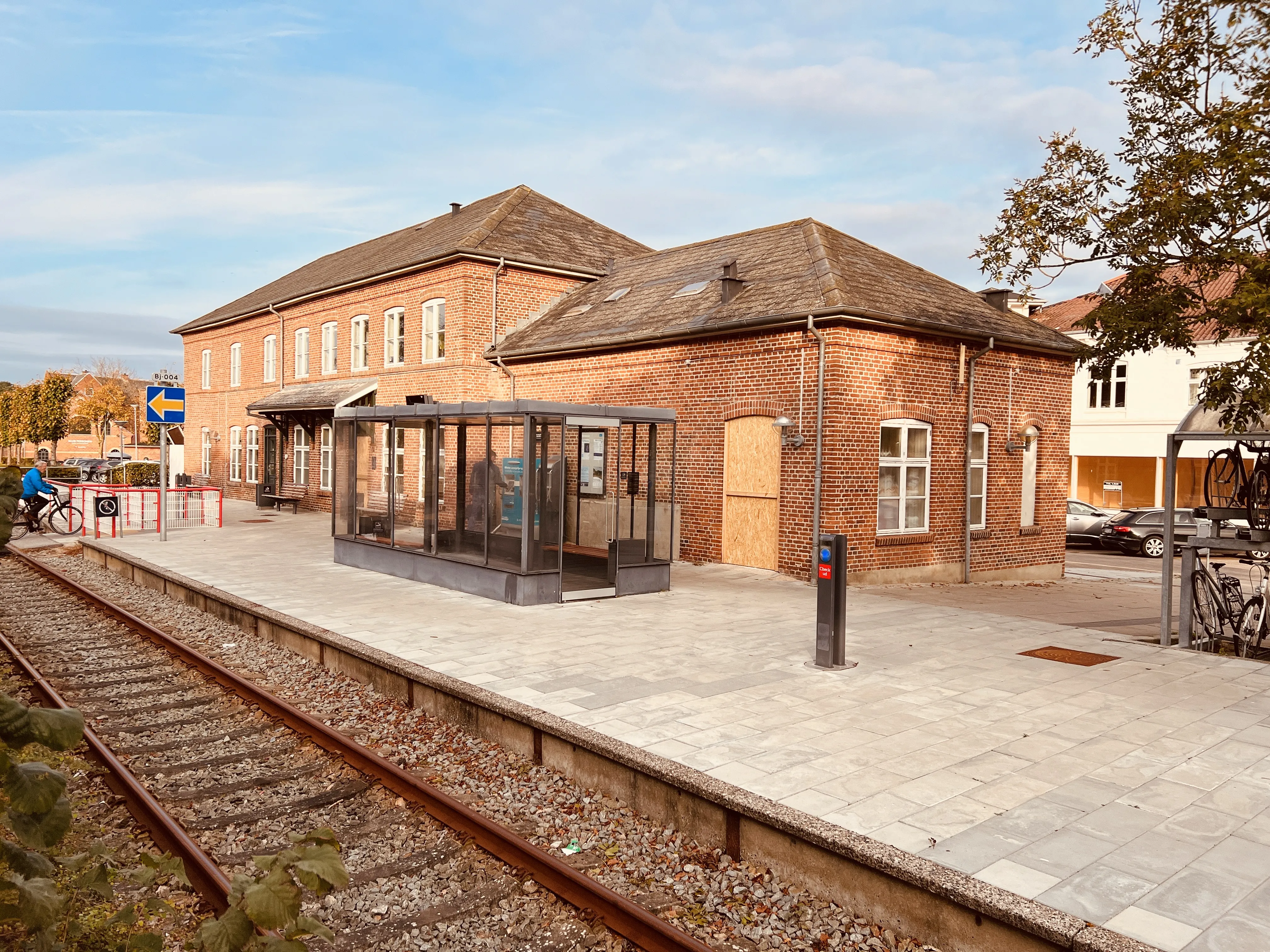 Billede af Bjerringbro Station.