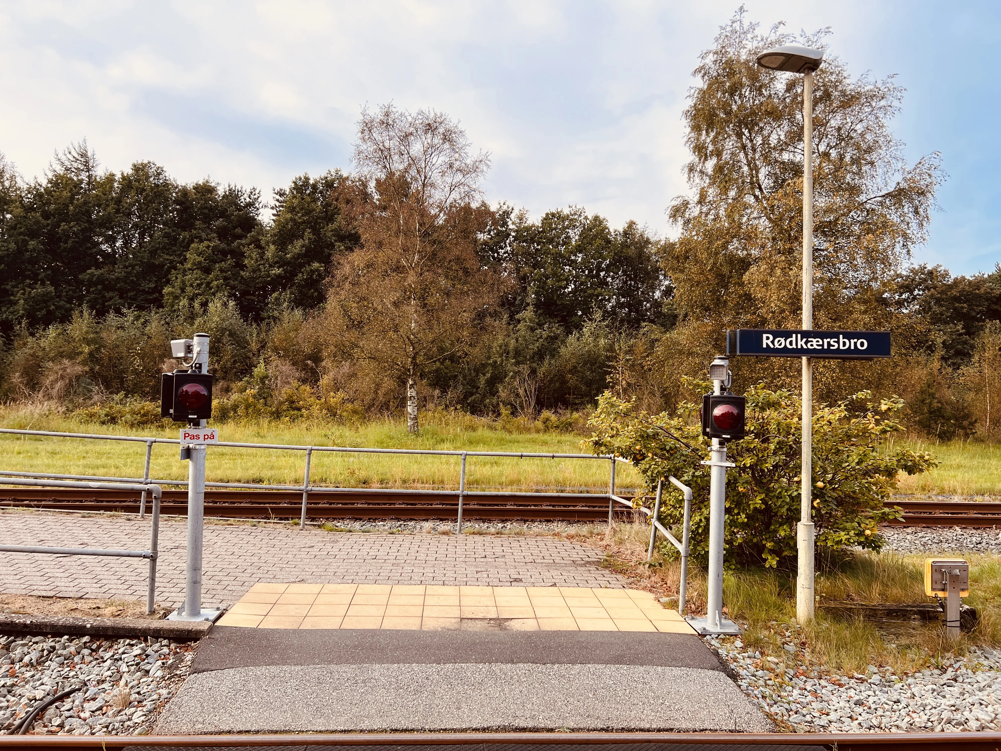 Billede af Rødkærsbro Station. Billede af Rødkærsbro Station.