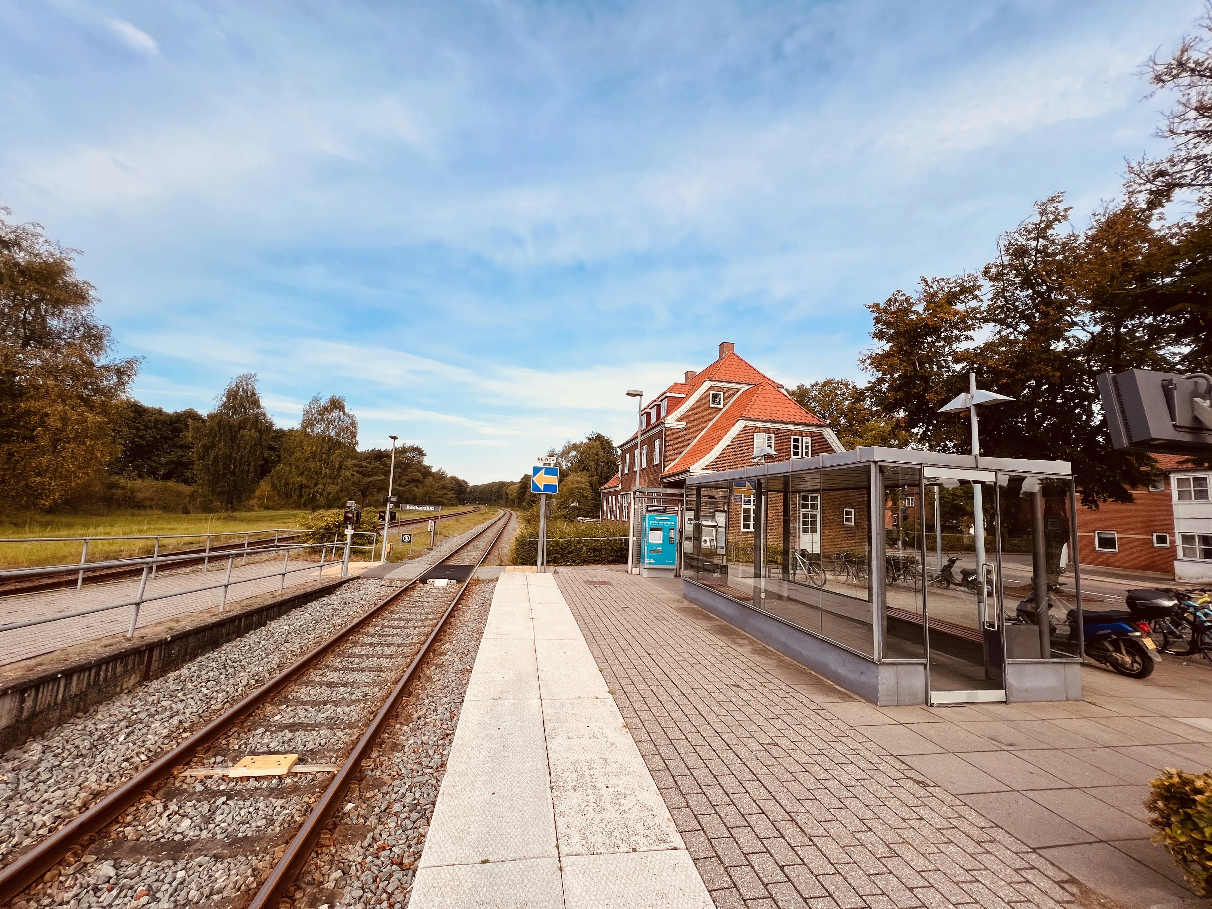 Billede af Rødkærsbro Station.