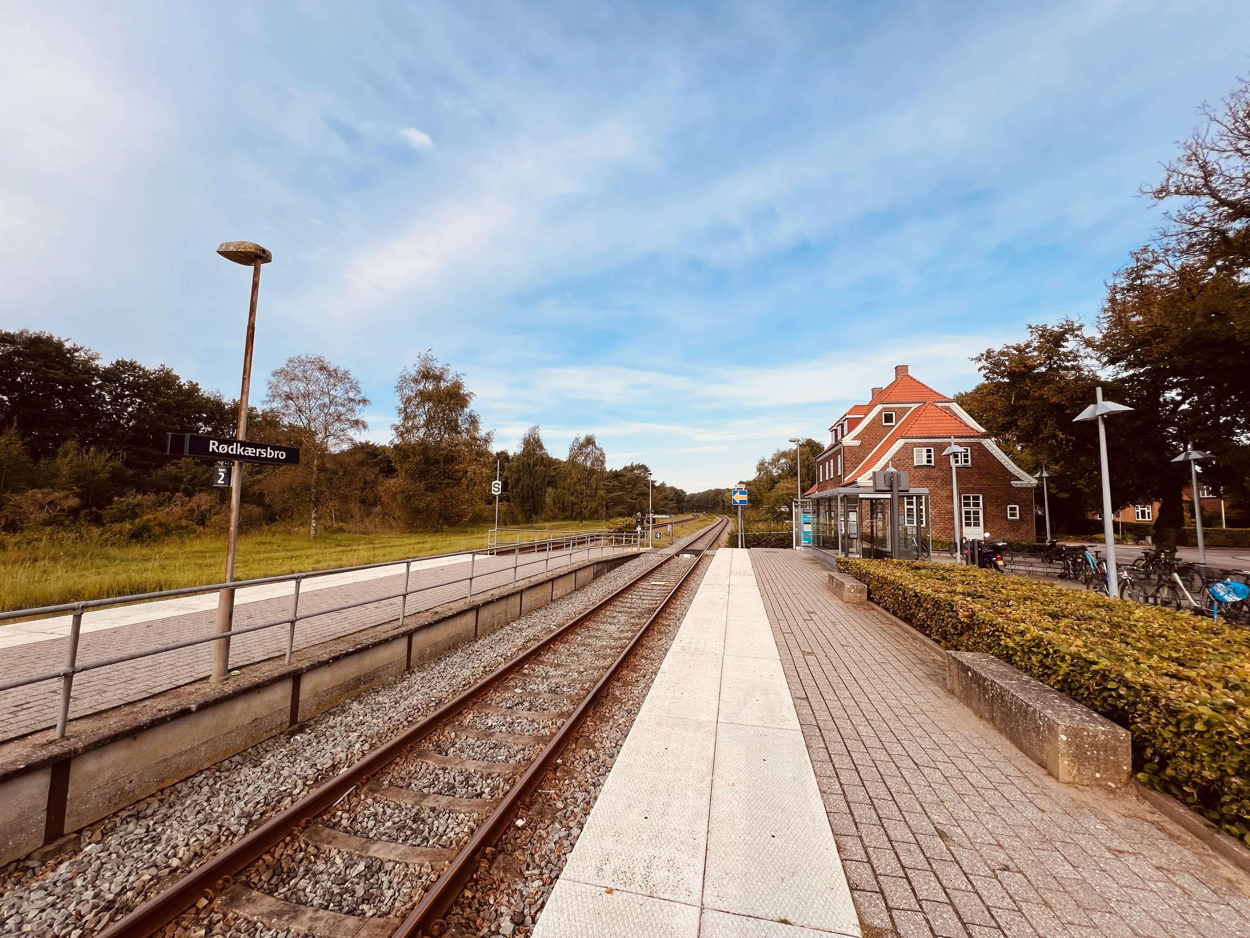 Billede af Rødkærsbro Station.