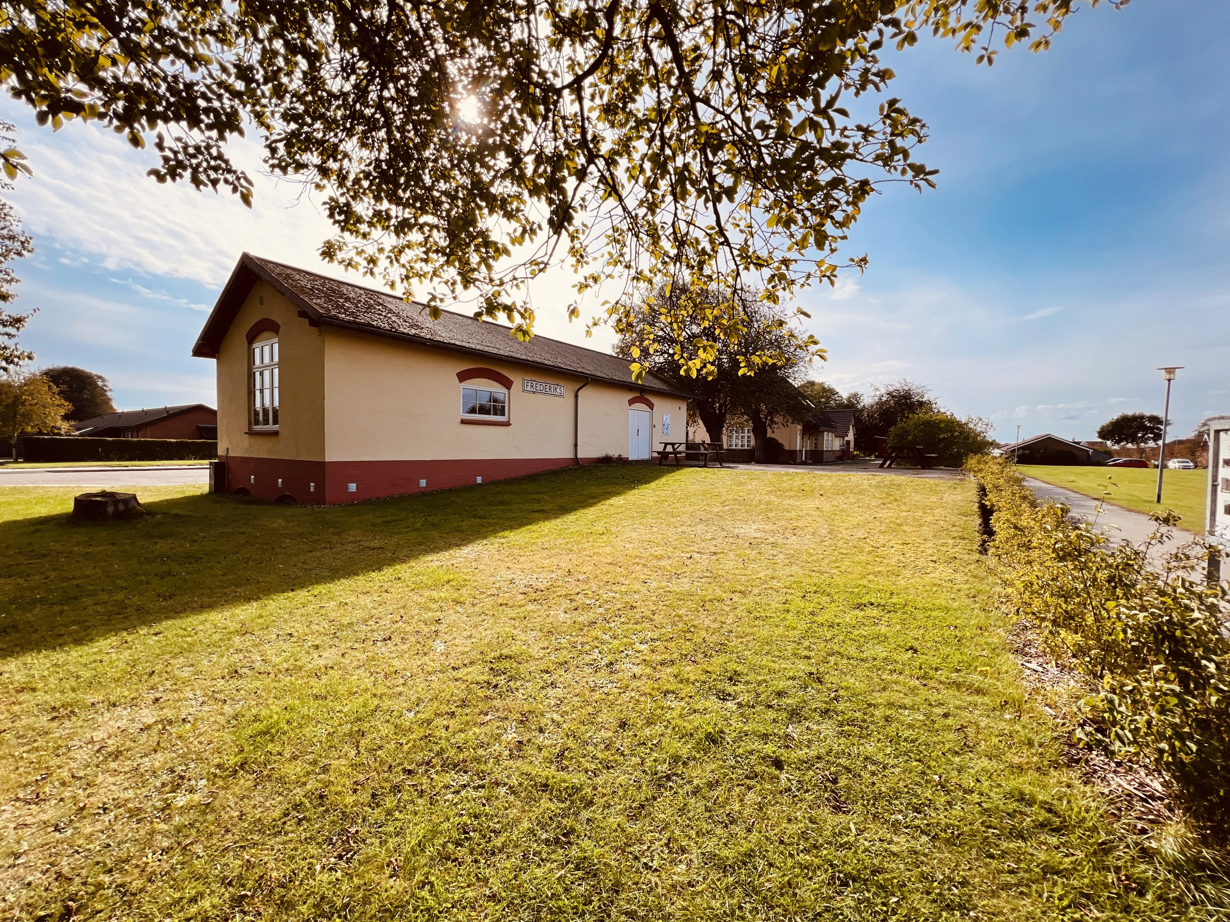 Billede af Frederiks Stations varehus.