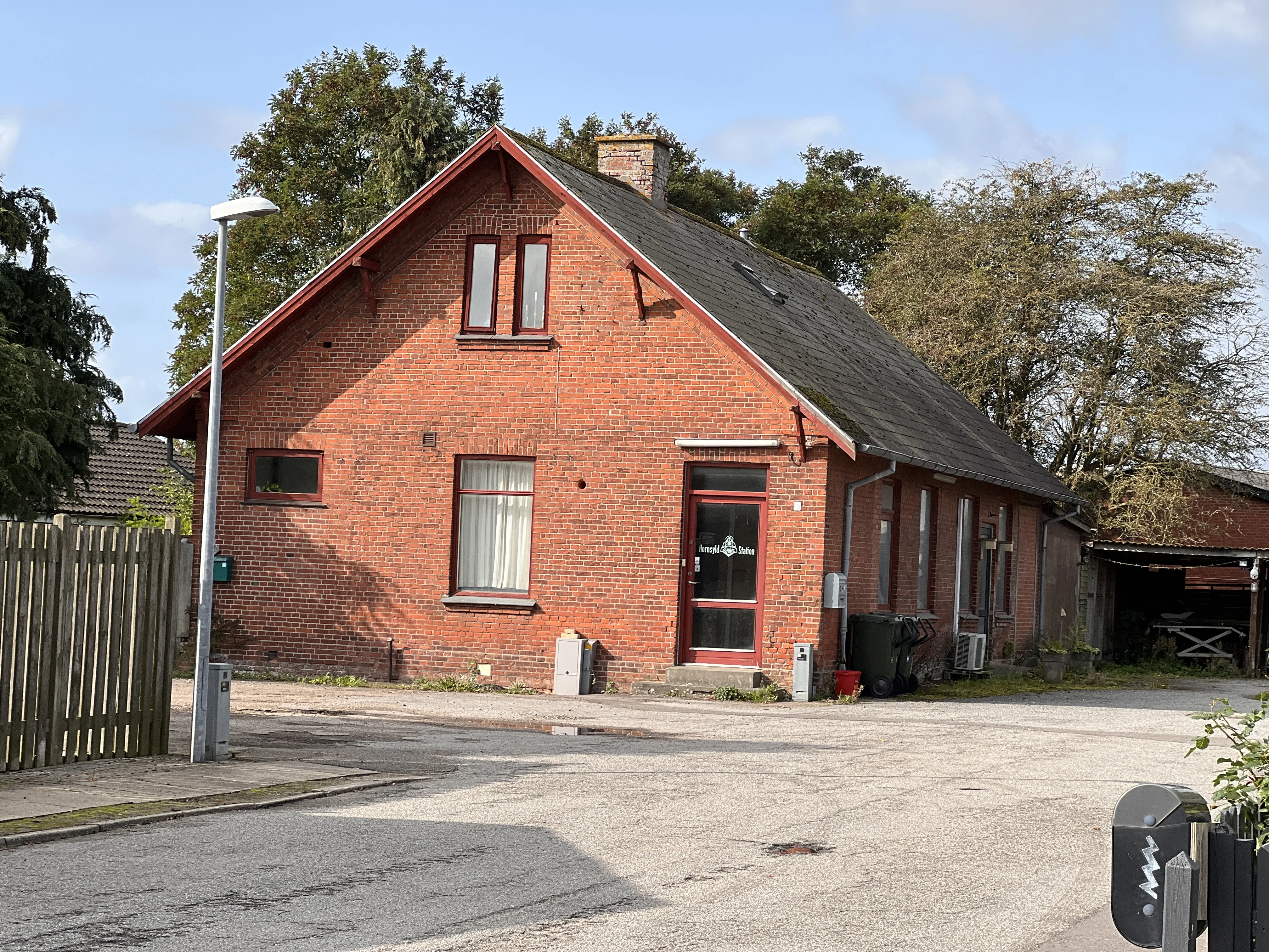 Billede af Hornsyld Station.