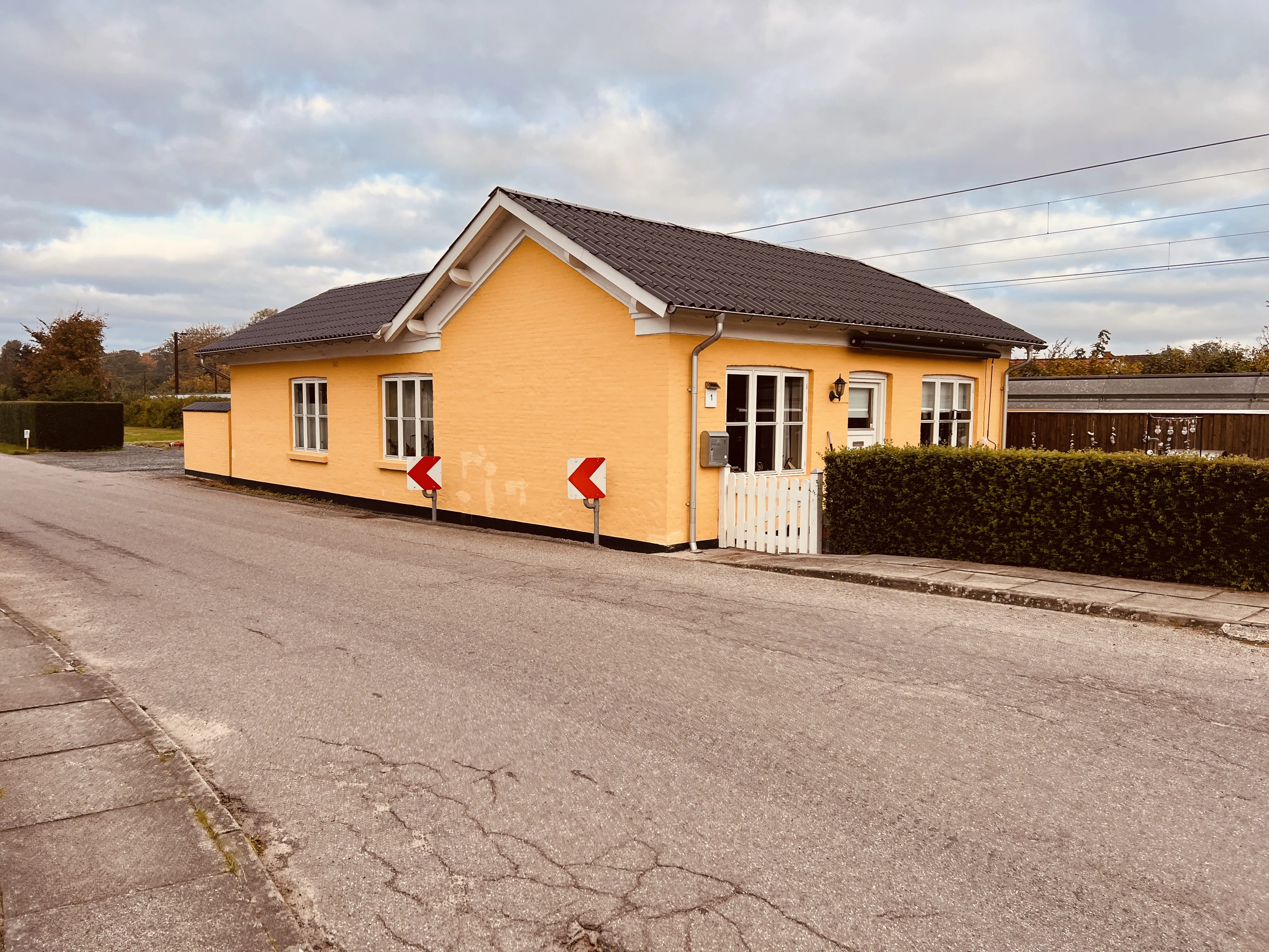 Billede af Skalbjerg Holdeplads. Billede af Skalbjerg Holdeplads.