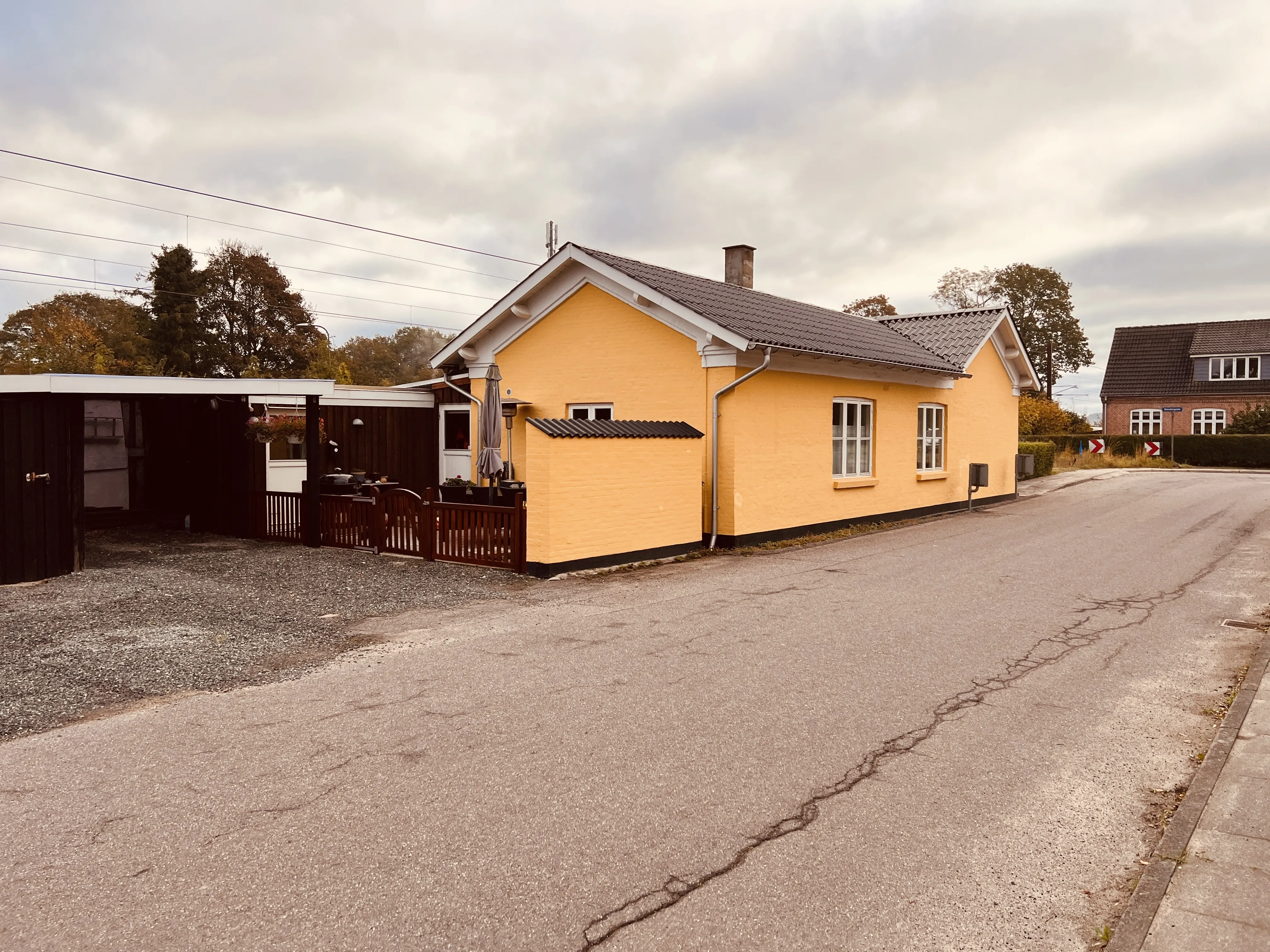 Billede af Skalbjerg Holdeplads. Billede af Skalbjerg Holdeplads.