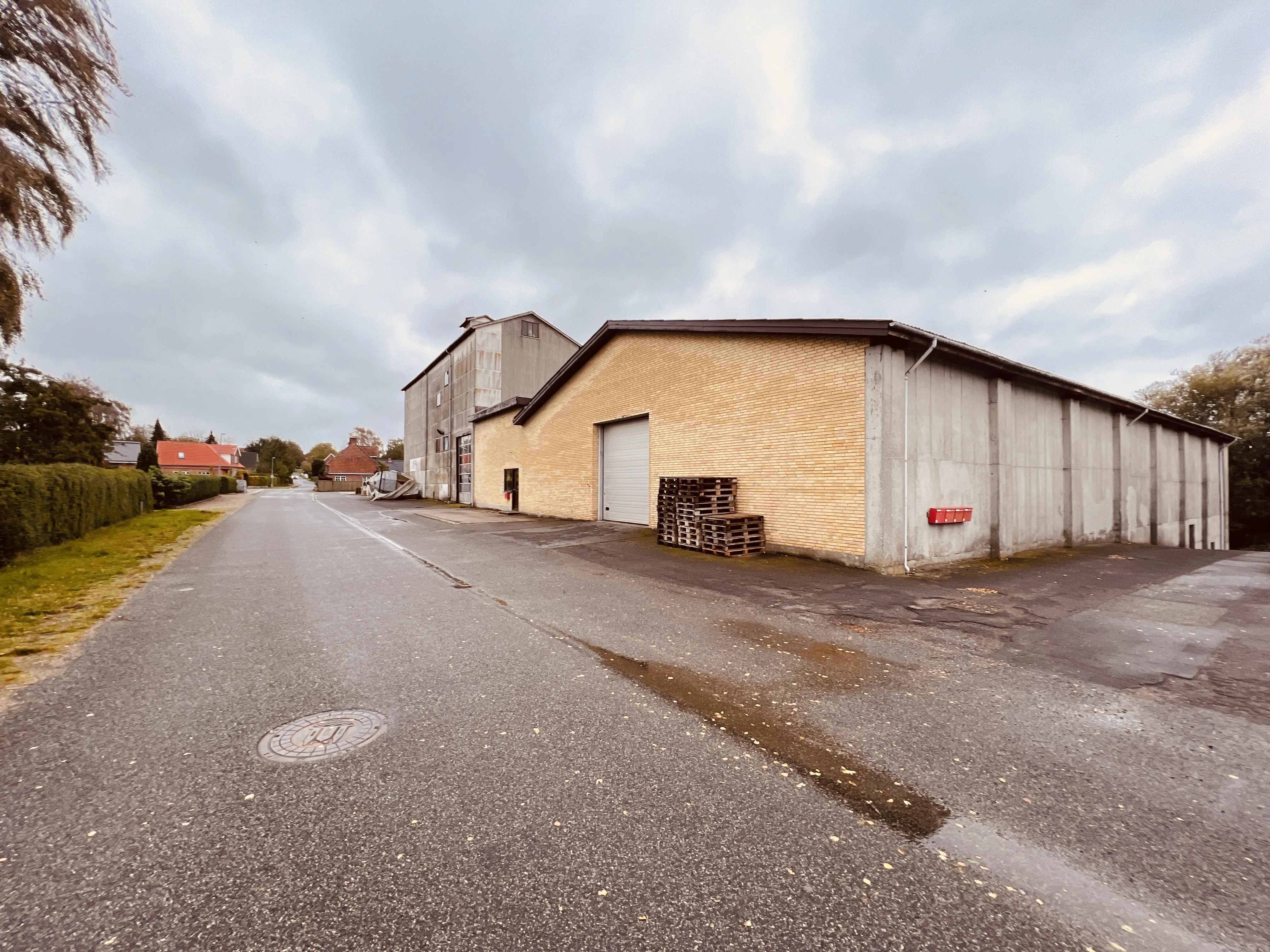 Billede af siloen ved Ollerup Station. Billede af siloen ved Ollerup Station.