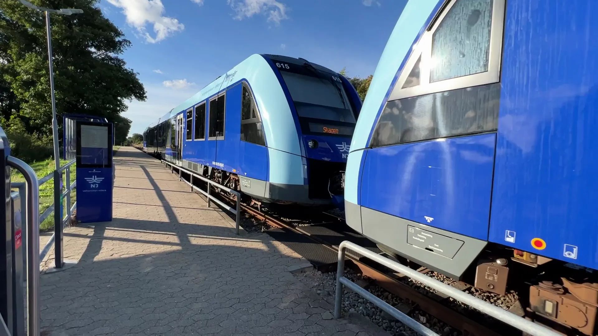 Billede af NJJ LM 615 fotograferet ud for Jerup Trinbræt. Billede af NJJ LM 615 fotograferet ud for Jerup Trinbræt.
