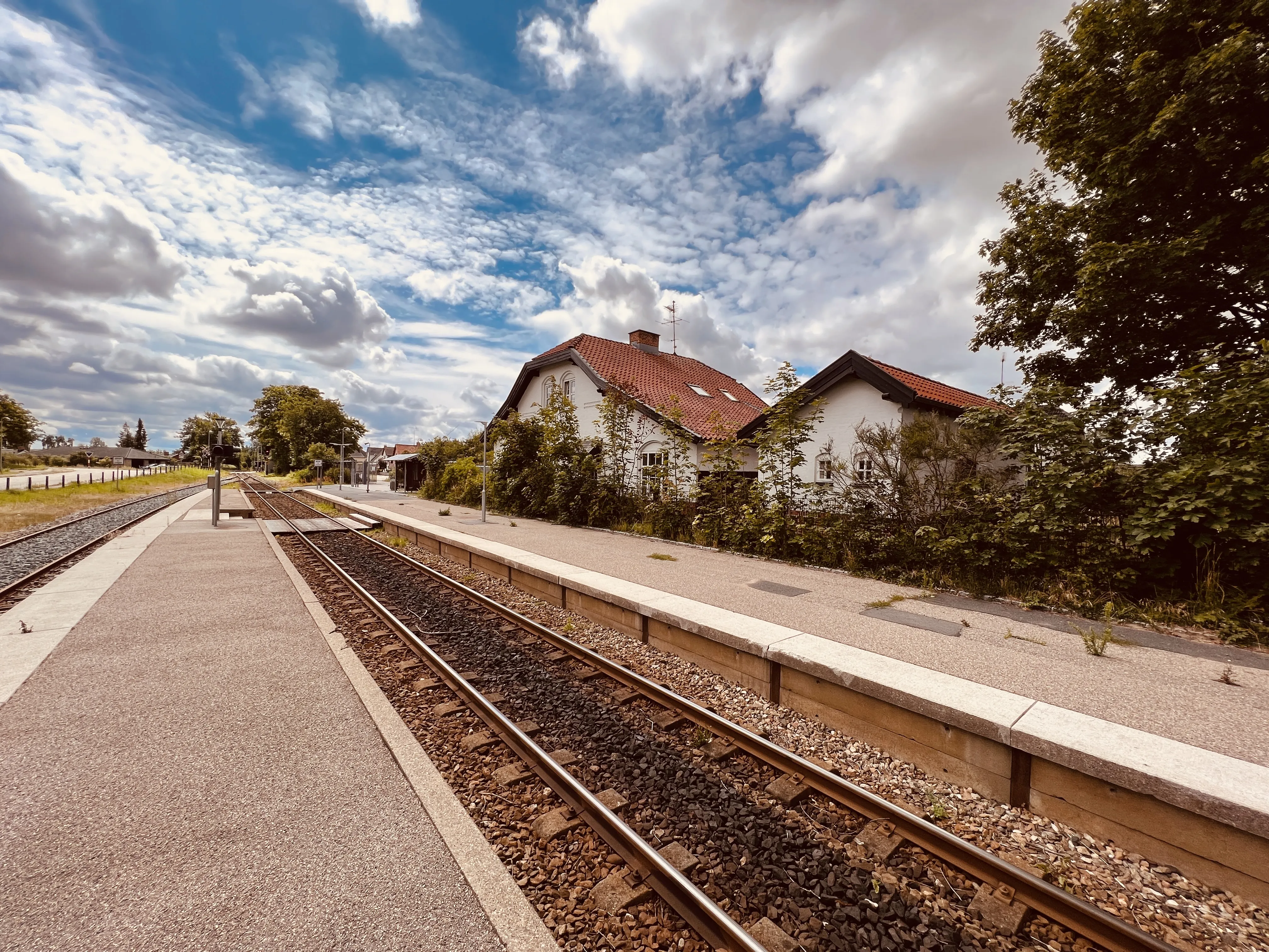 Billede af Kirke Eskilstrup Station.